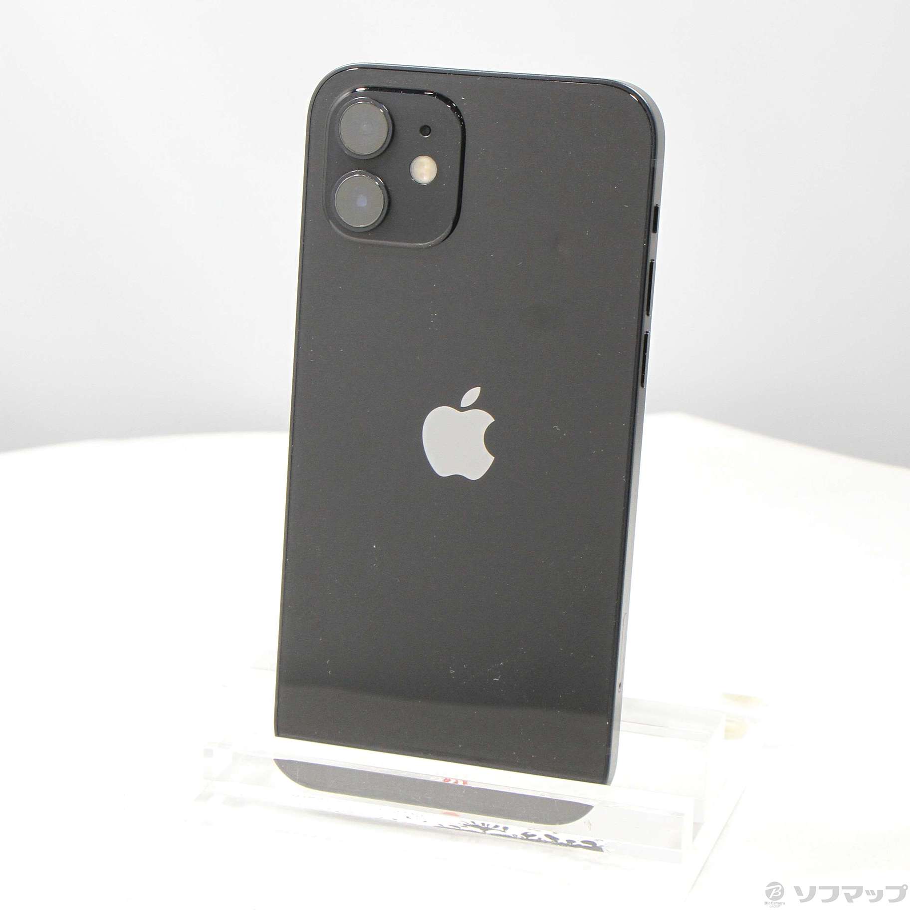 販売店舗iPhone12 64GB ブラック Black MGHN3J/A 残量100% スマートフォン本体