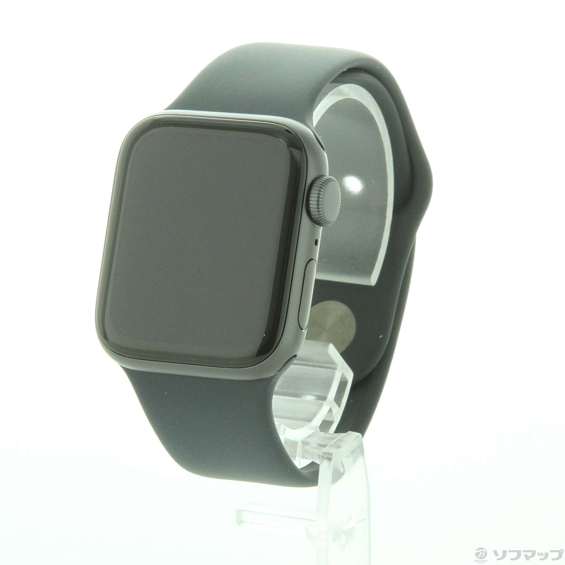 Apple Watch SE 40mm GPS 第一世代 スペースグレー - ラバーベルト