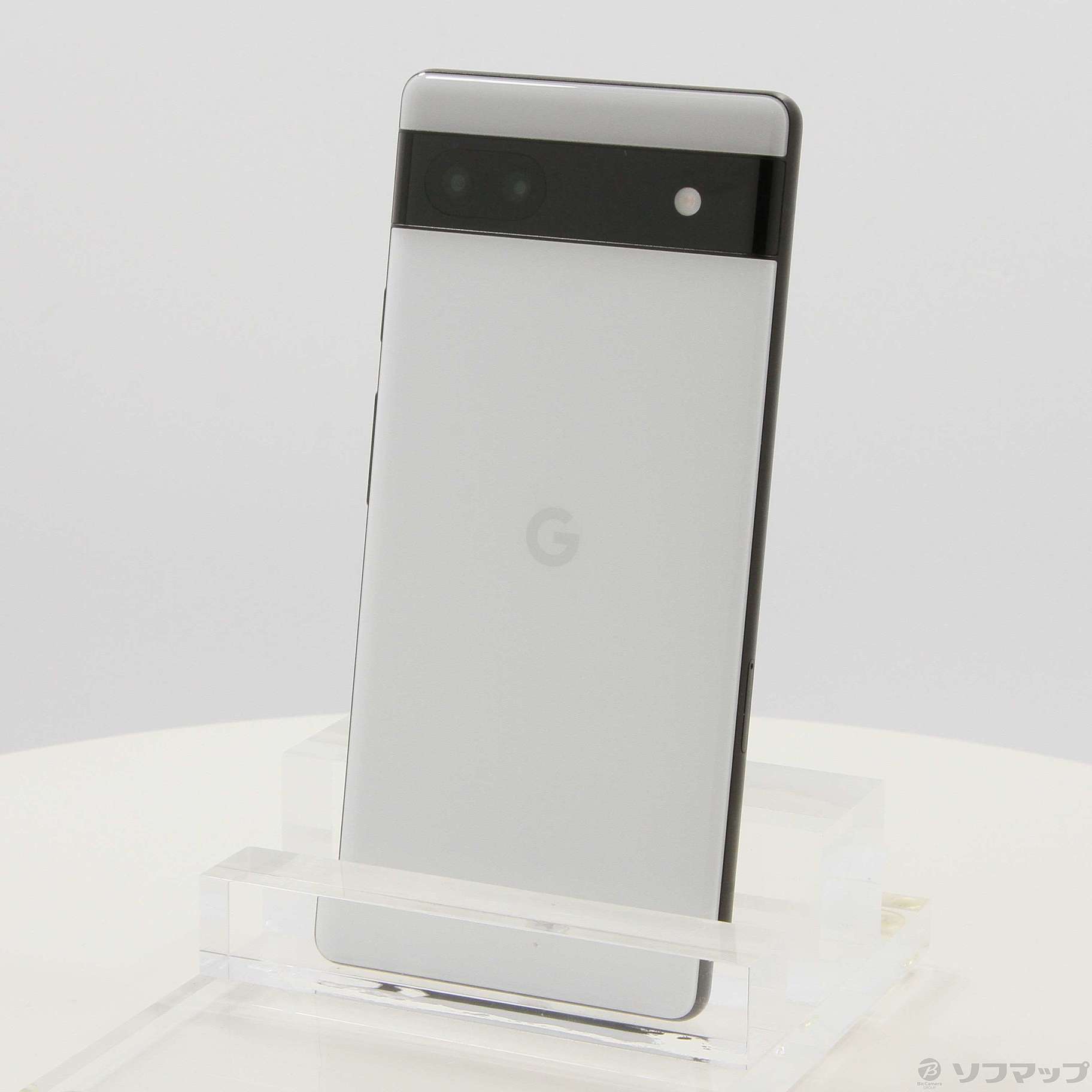 中古】Google Pixel 6a 128GB チョーク GB17L auロック解除SIMフリー