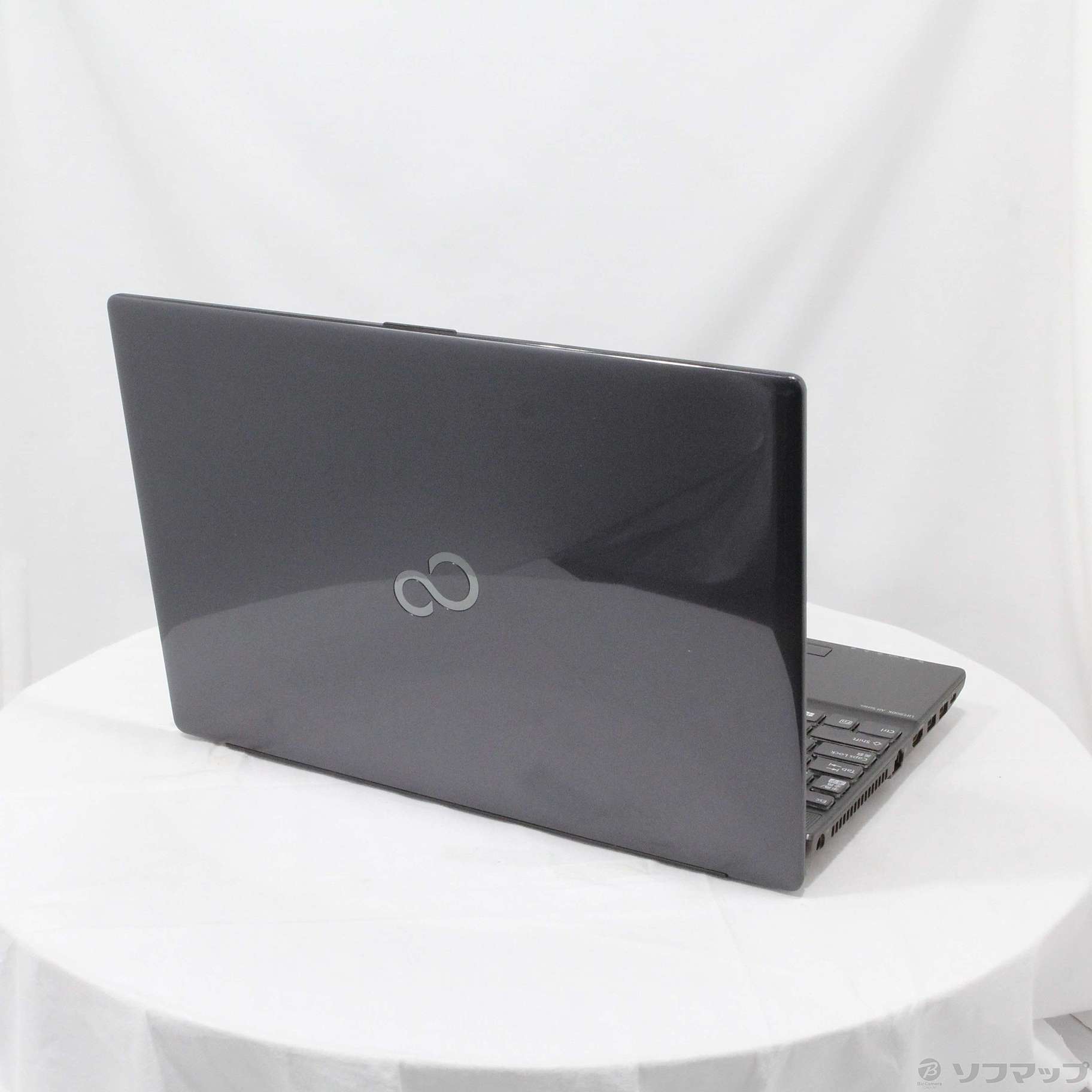 〔中古品〕 LIFEBOOK AH43／F3 FMVA43F3B ブライトブラック ［AMD Ryzen 3 5300U  (2.6GHz)／8GB／SSD256GB／15.6インチワイド］