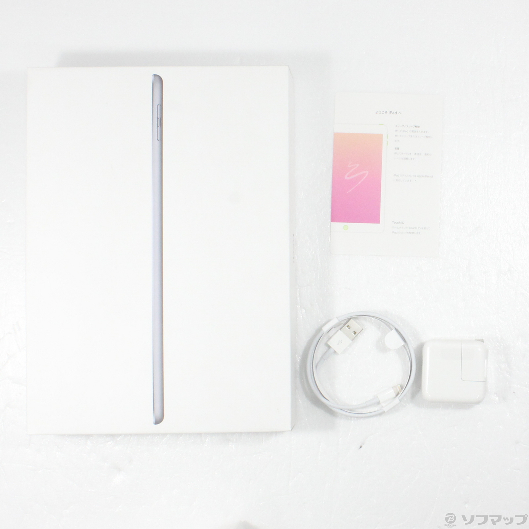 中古】iPad 第6世代 128GB スペースグレイ NR7J2J／A Wi-Fi