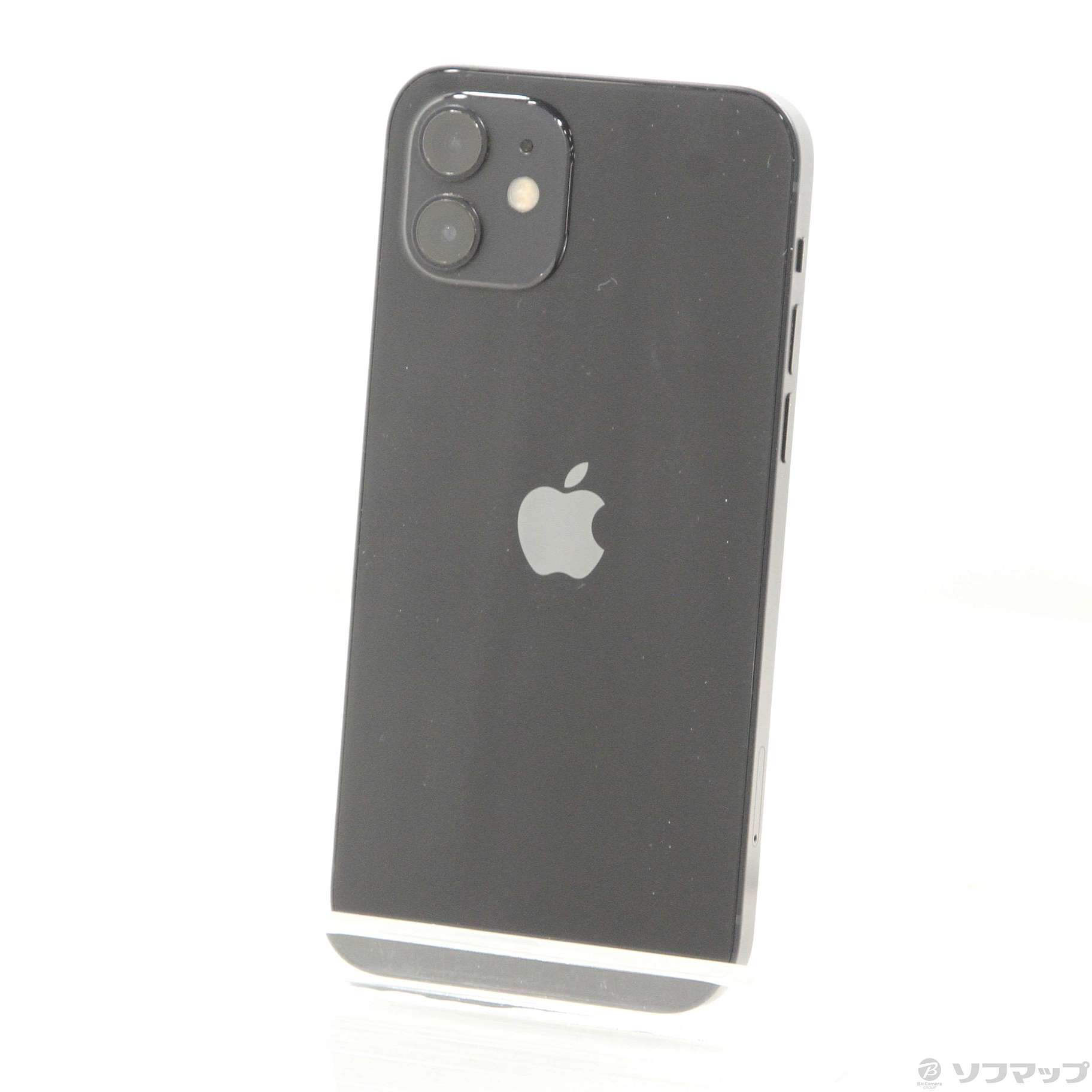 (中古)Apple iPhone12 128GB ブラック MGHU3J/A SIMフリー(295-ud)