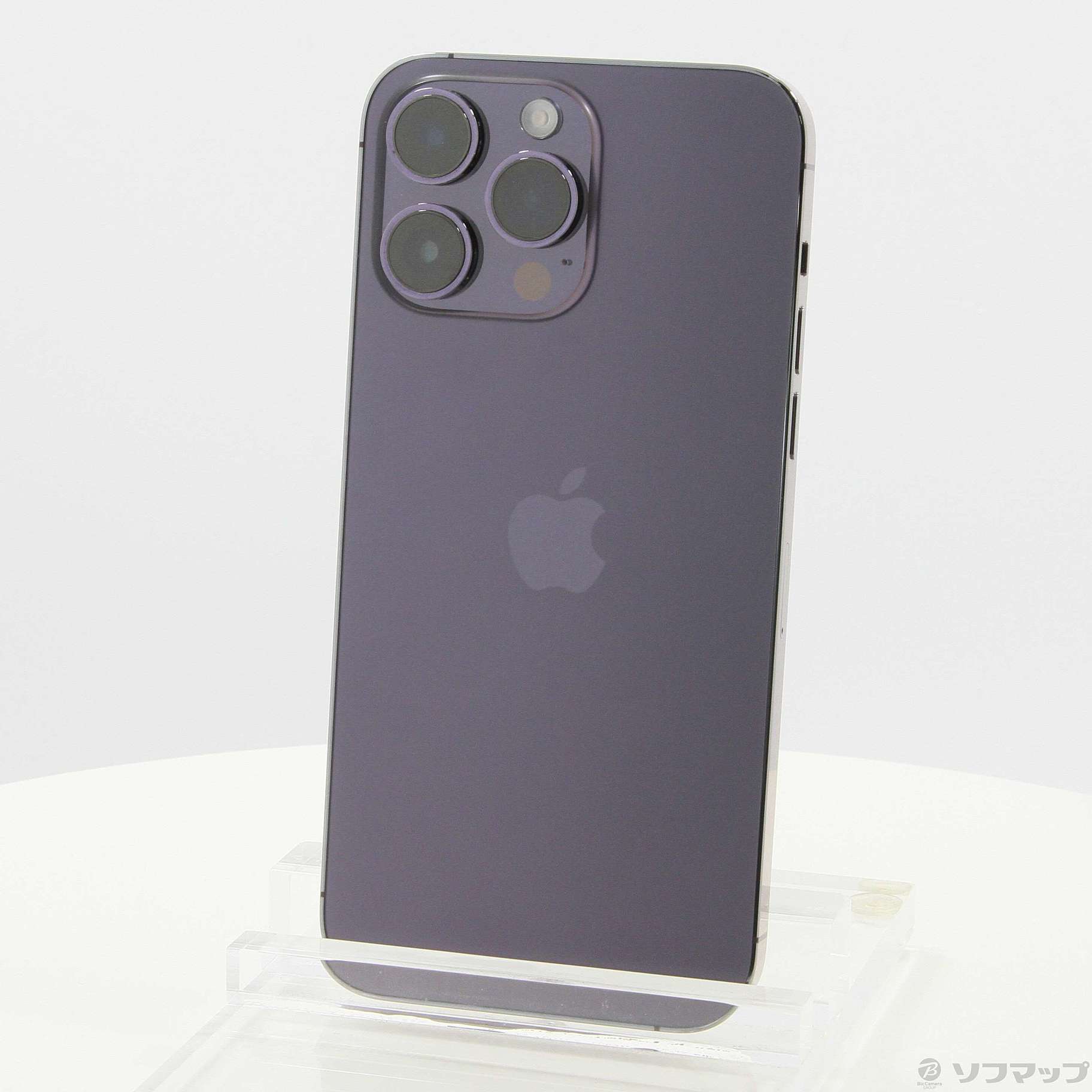 中古】iPhone14 Pro Max 128GB ディープパープル MQ993J／A SIMフリー