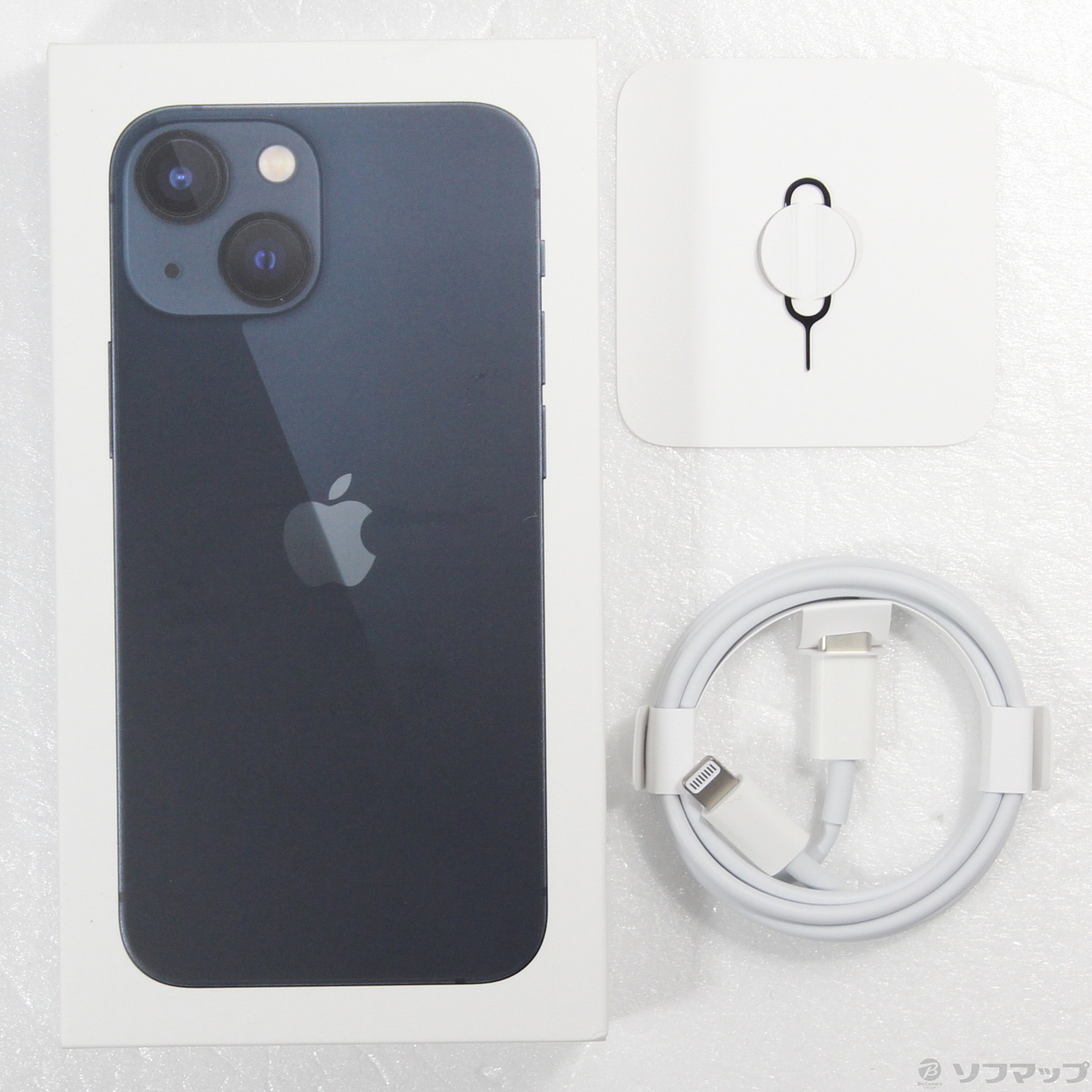 中古】iPhone13 mini 256GB ミッドナイト MLJJ3J／A SIMフリー