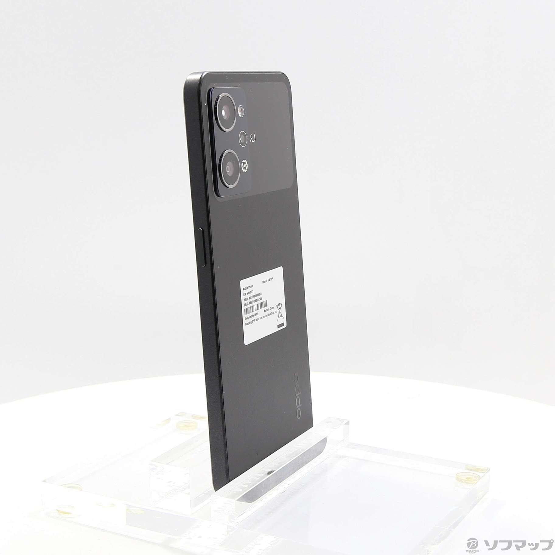 中古】OPPO Reno9 A 128GB ナイトブラック A301OP Y!mobile