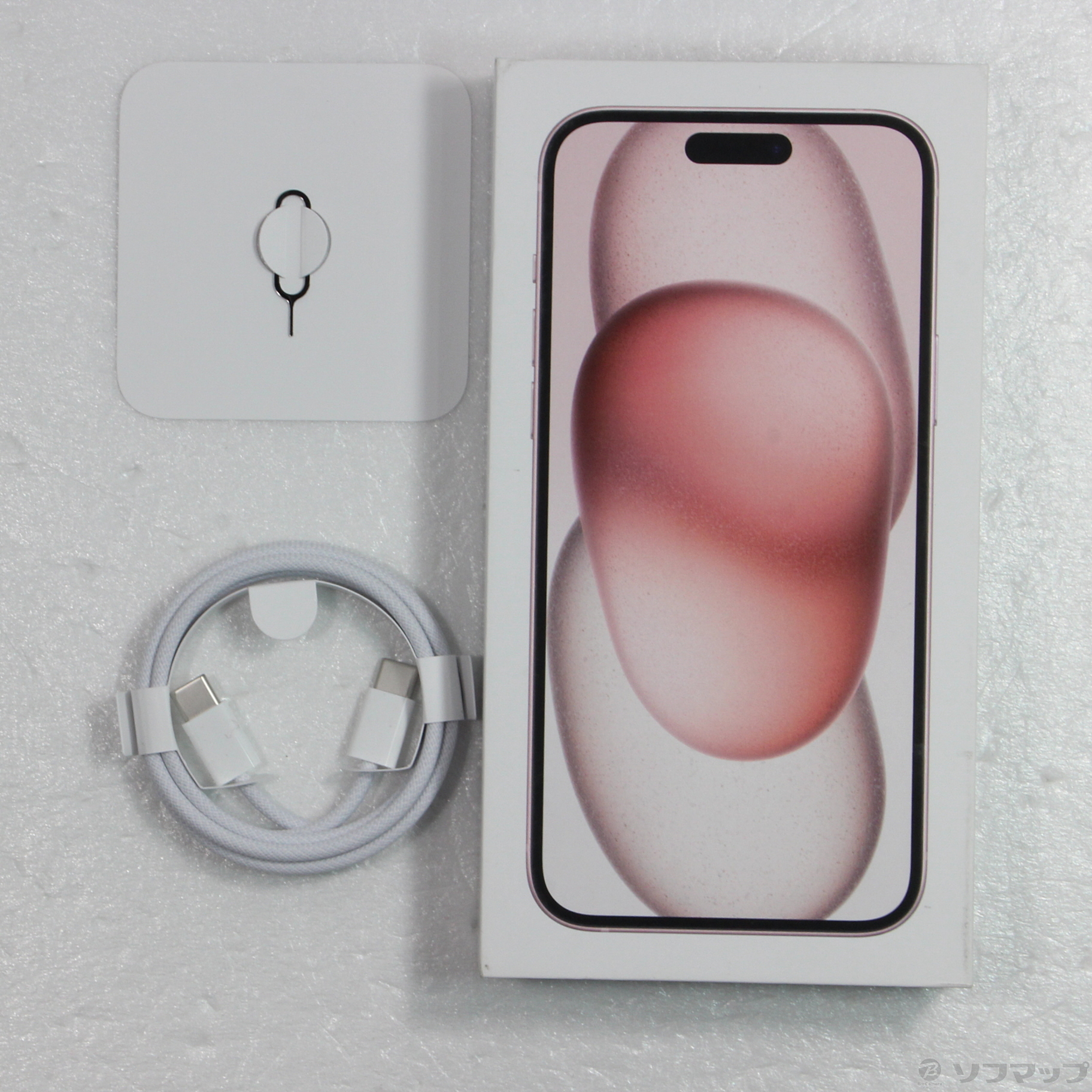 中古】iPhone15 Plus 128GB ピンク MU093J／A SIMフリー