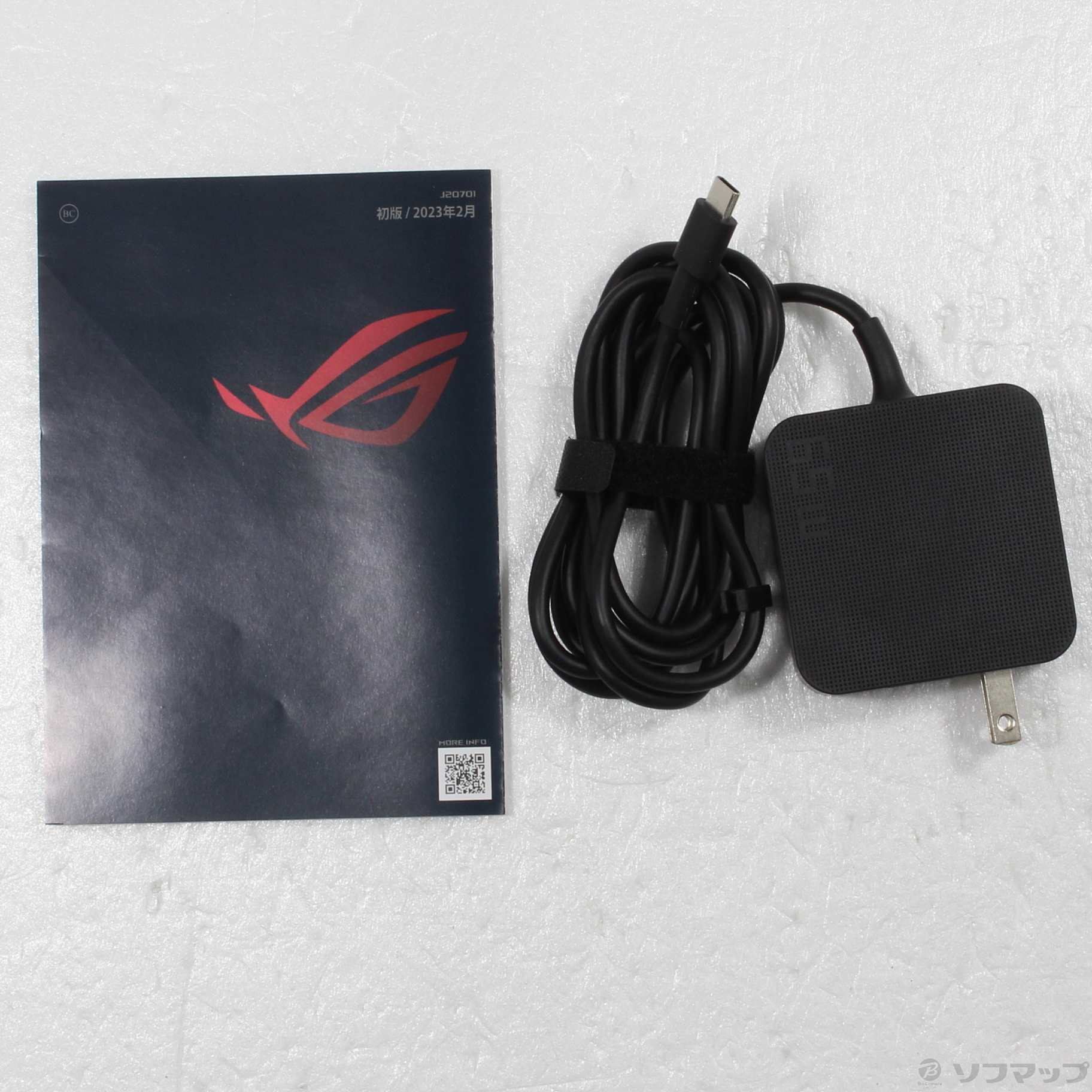 中古】ROG Ally アールオージー エイライ RC71L-Z1E512 ホワイト ［AMD