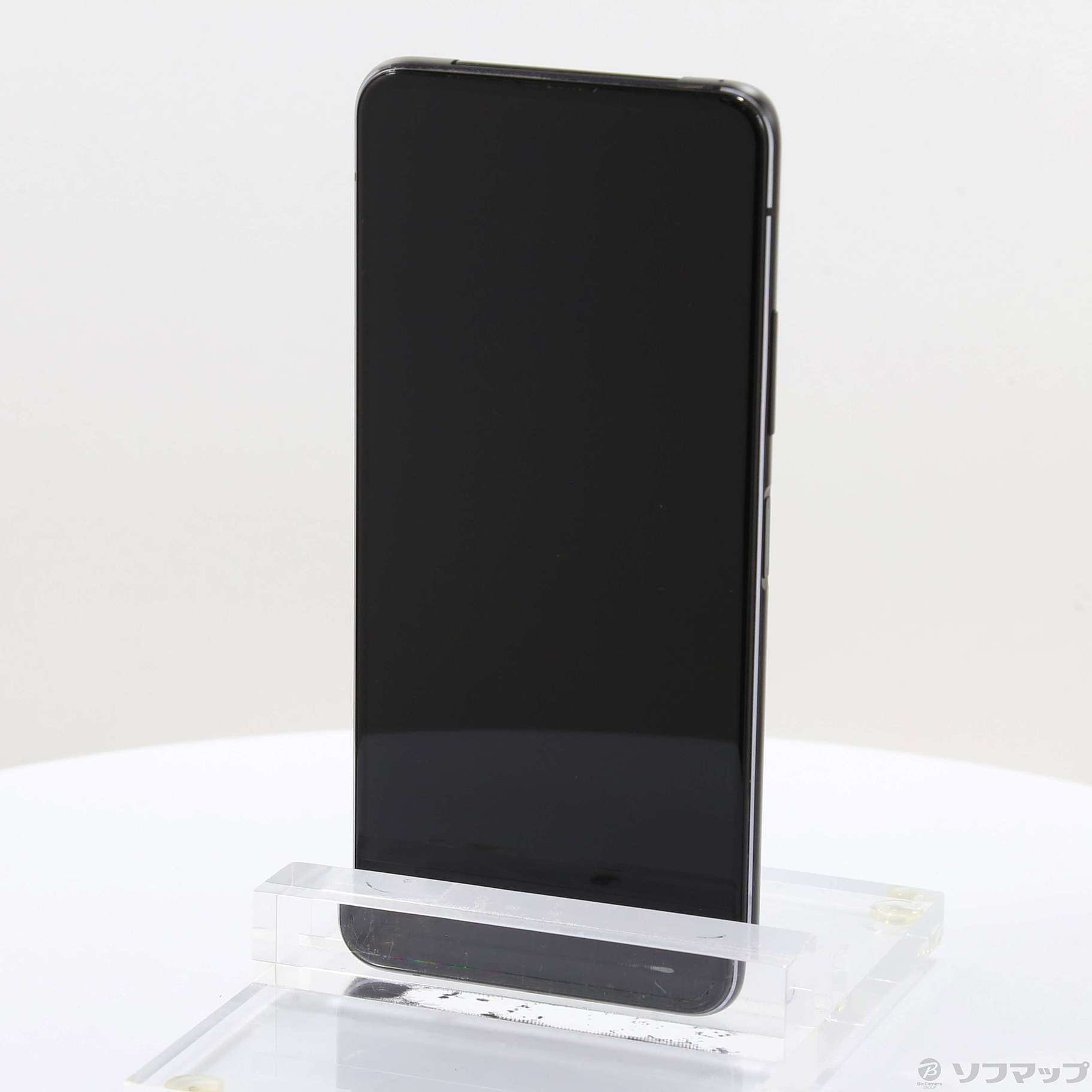 中古】ZenFone 7 128GB オーロラブラック ZS670KS-BK128S8 SIMフリー