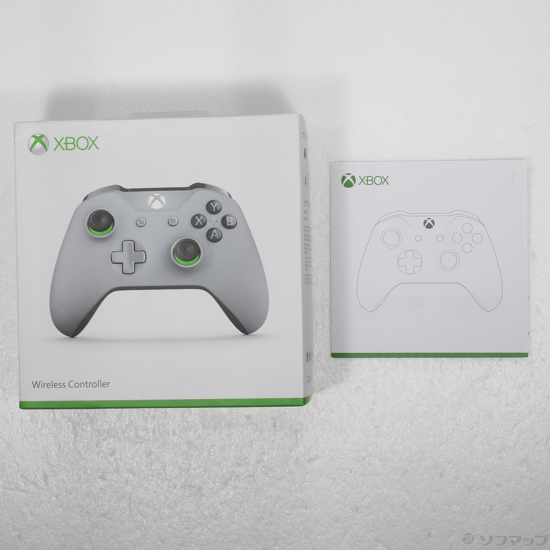 Xbox ワイヤレス コントローラー グレー／グリーン
