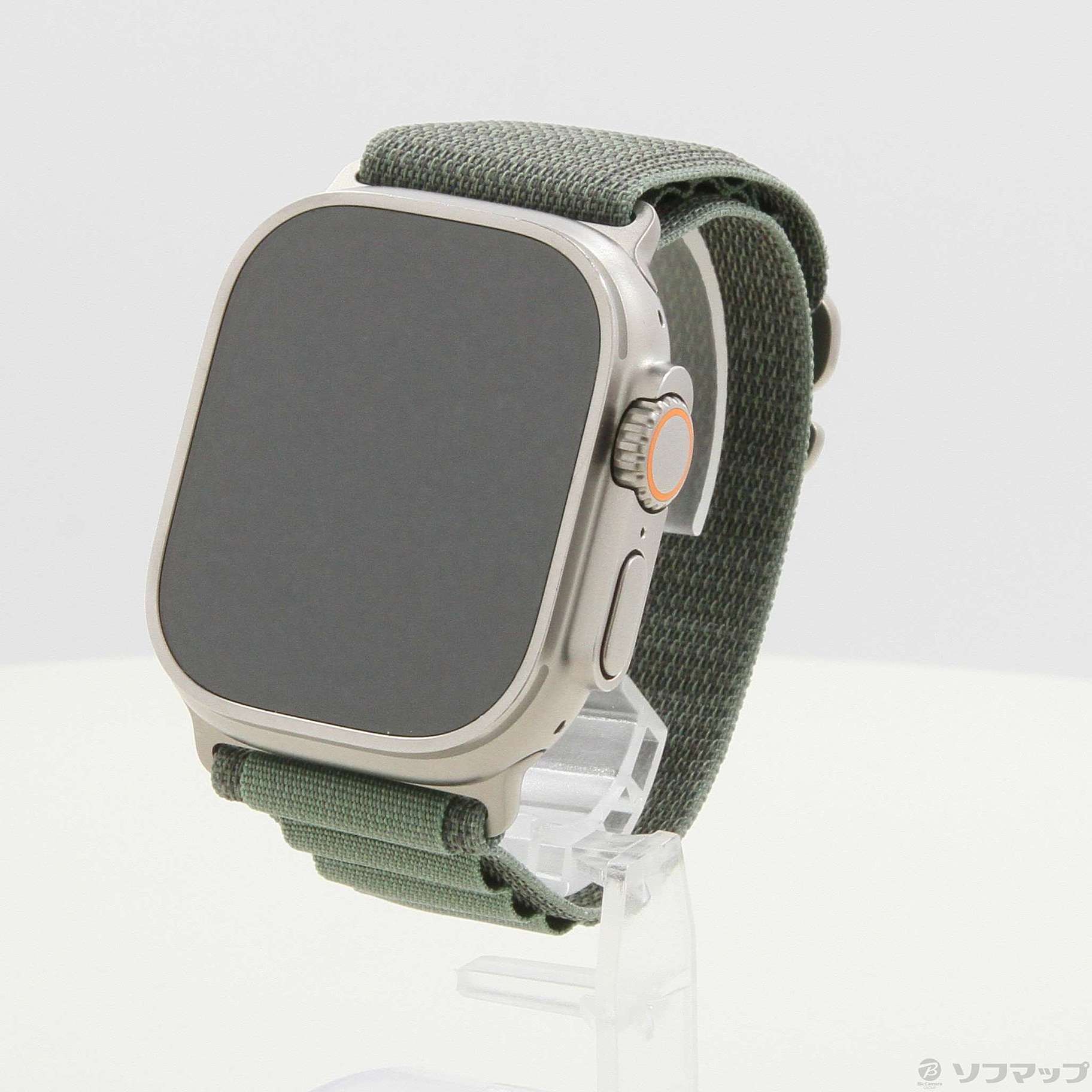 Apple Watch Ultra 49mm チタニウム グリーンバンドのサイズが知りたいです