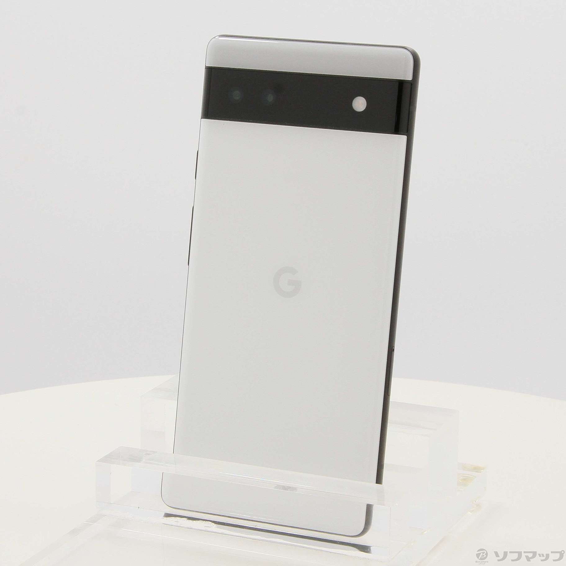 Google Pixel 6a チョーク(白) 本体 中古】Google Pixel 6a 128GB チョーク GB17L SoftBank [2133051019894