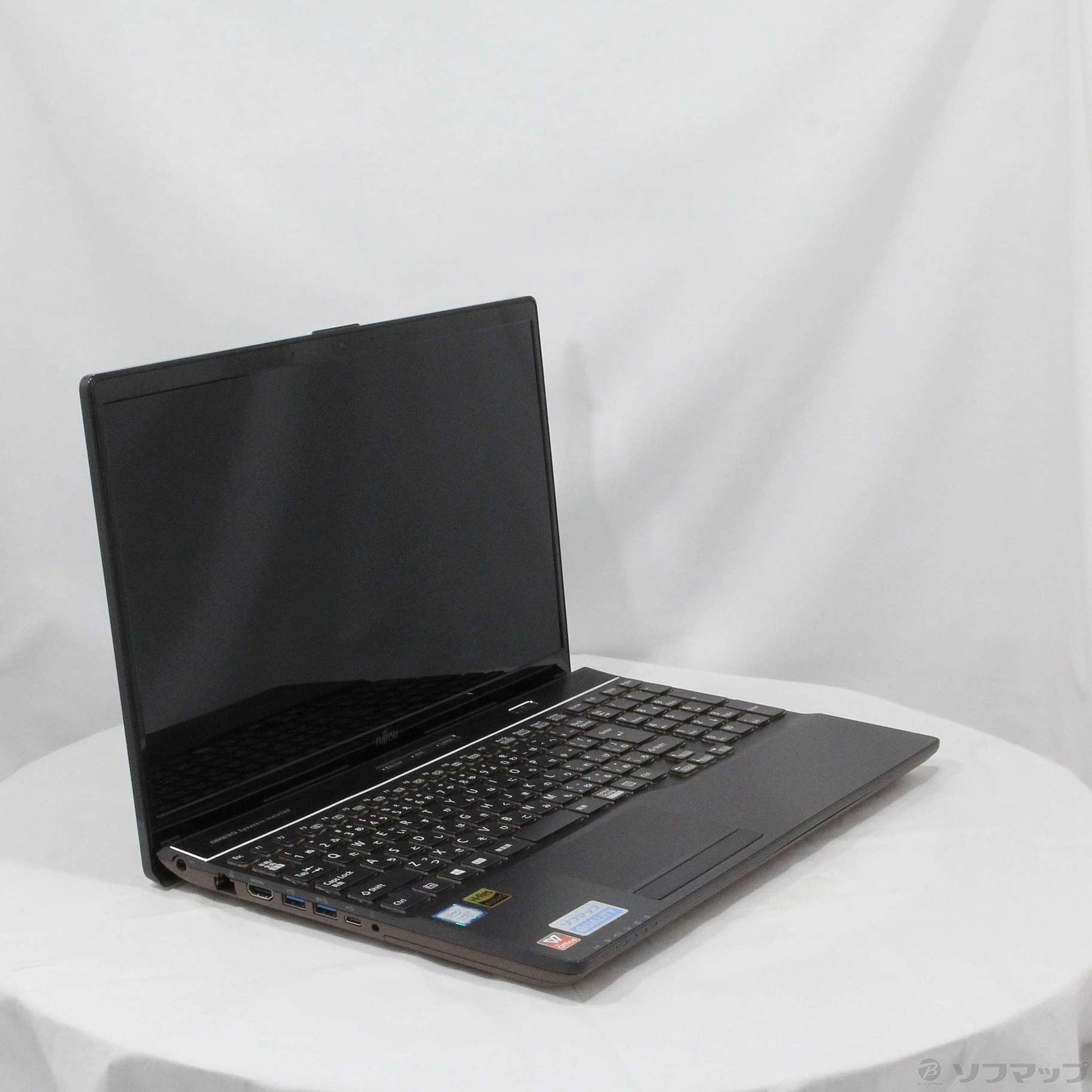 中古】LIFEBOOK AH53／B3 FMVA53B3B ブライトブラック 〔Windows 10