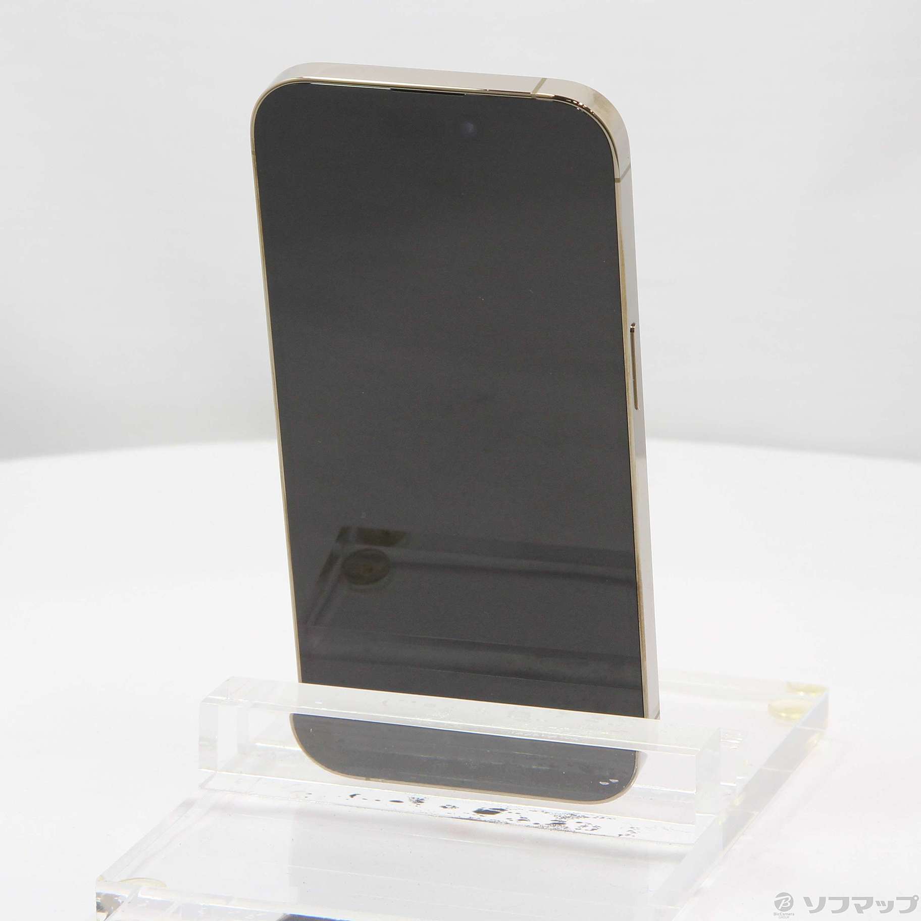 中古】iPhone14 Pro 128GB ゴールド MQ073J／A SIMフリー