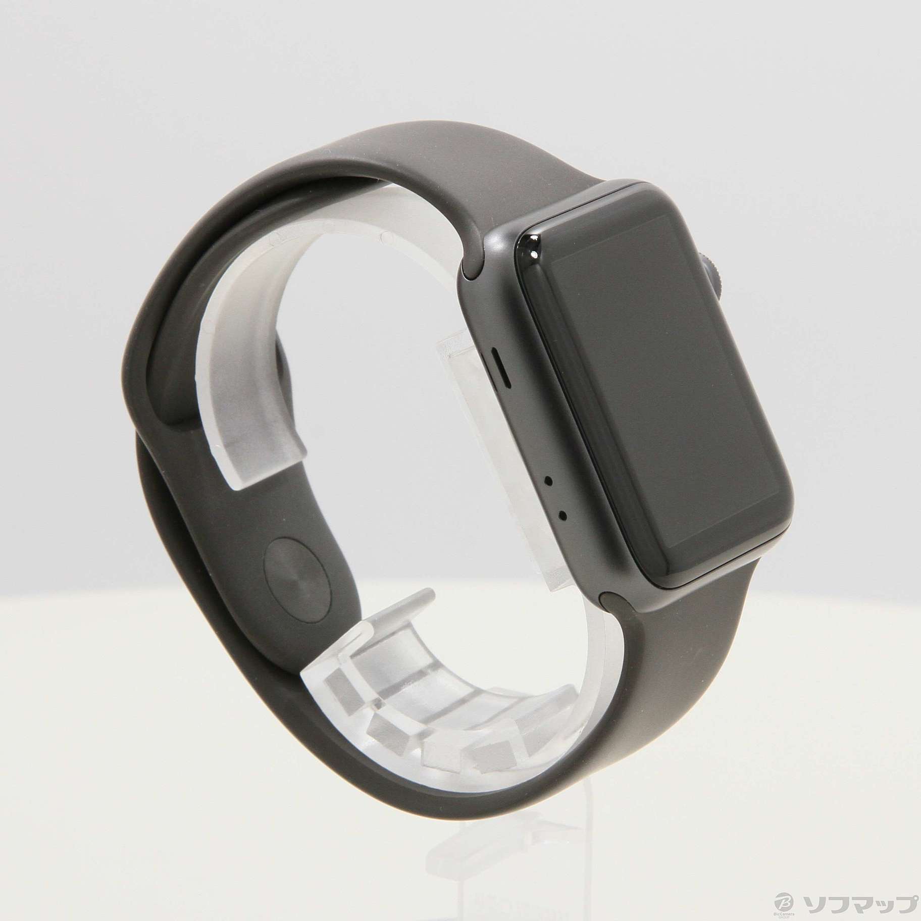 Apple Watch Series 3 GPS + Cellular 42mm スペースグレイアルミニウムケース グレイスポーツバンド