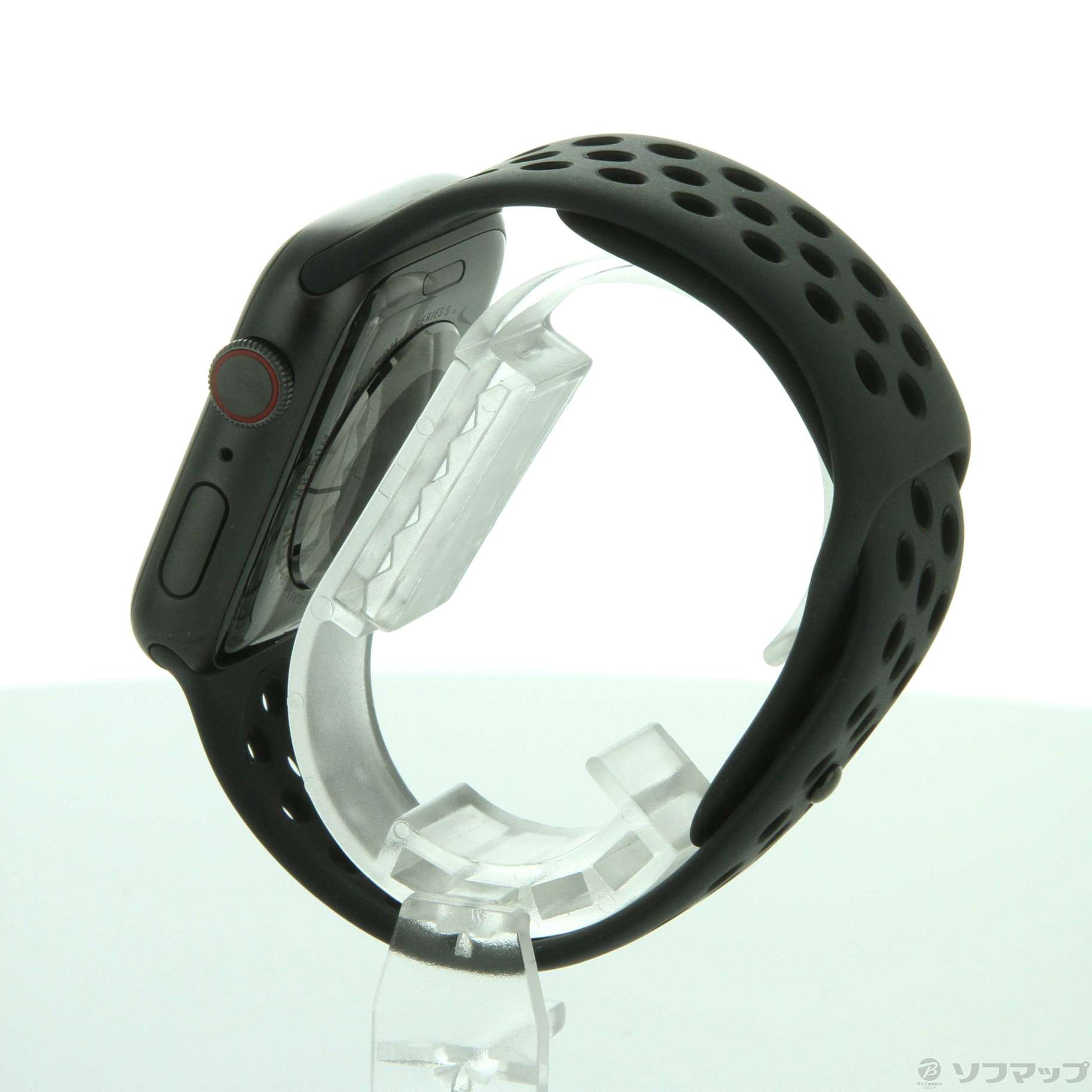 〔中古品〕 Apple Watch Series 5 Nike GPS + Cellular 44mm スペースグレイアルミニウムケース  アンスラサイト／ブラックNIKEスポーツバンド