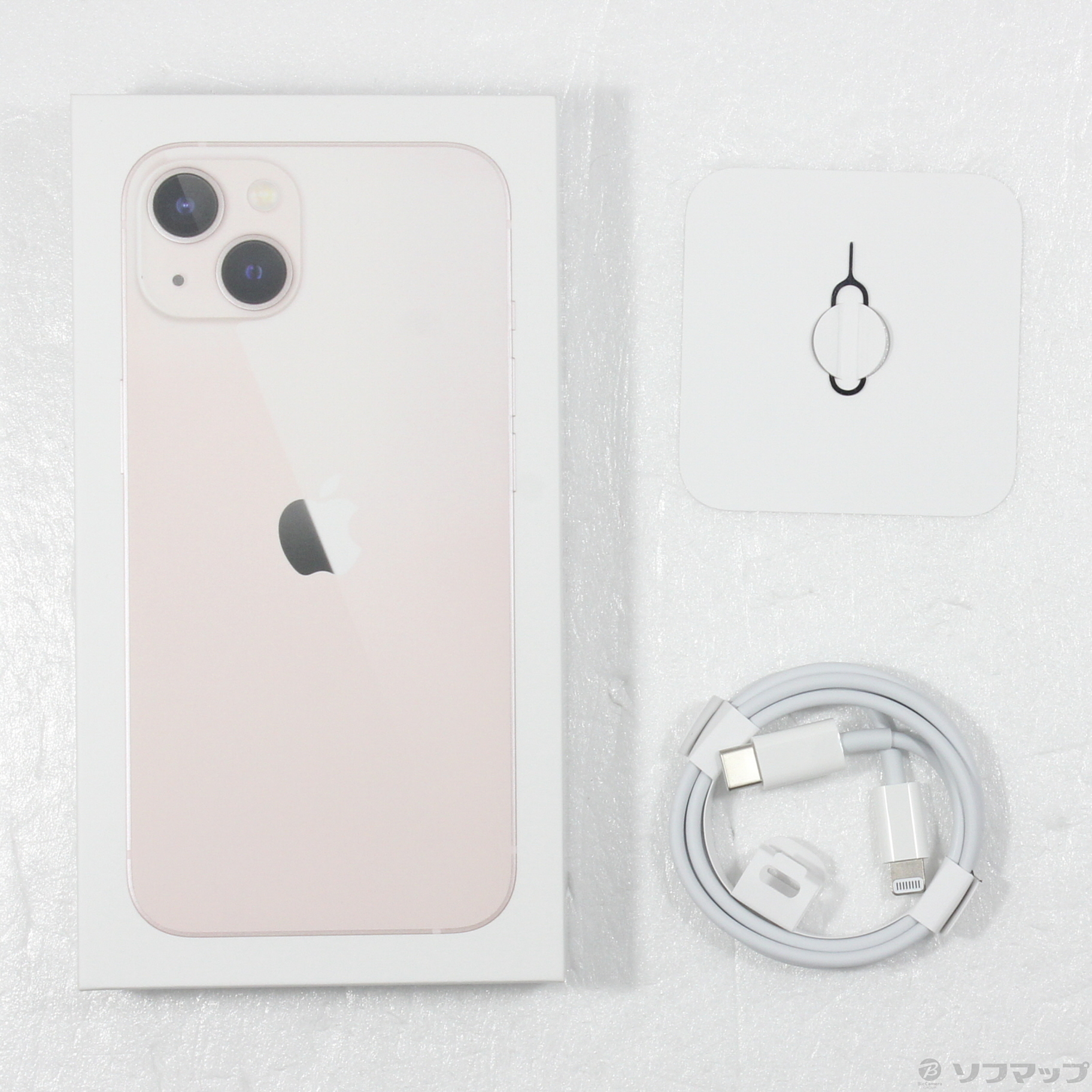 中古】iPhone13 256GB ピンク MLNK3J／A SIMフリー [2133051031940  