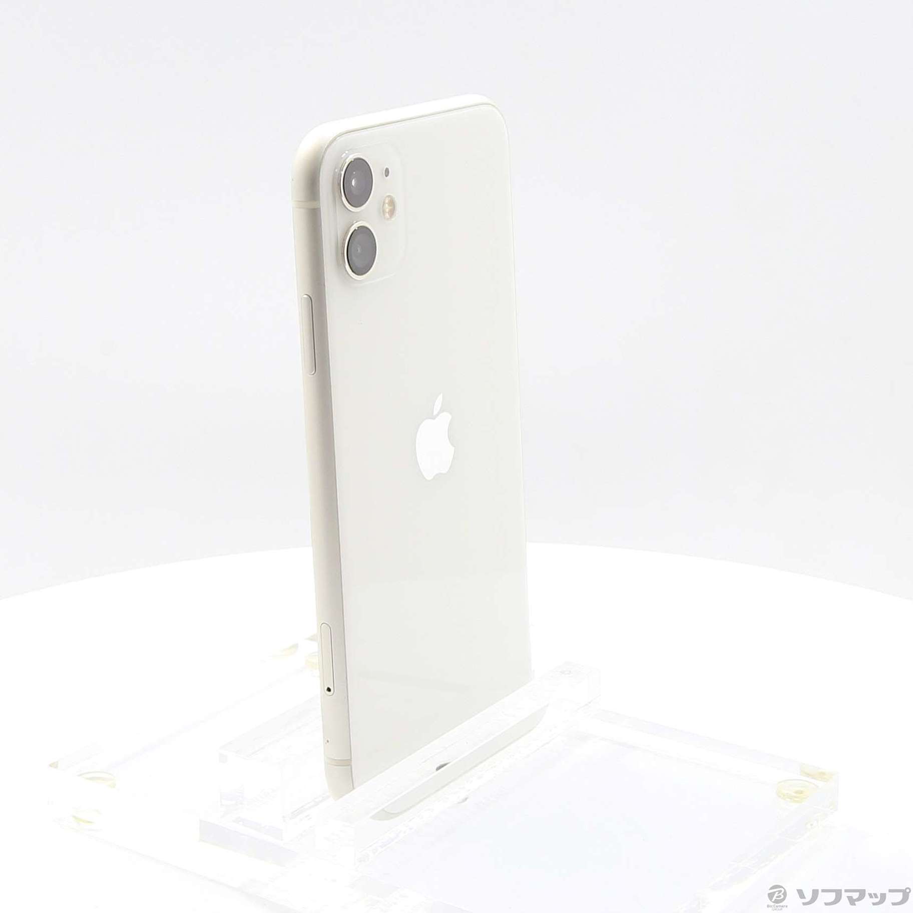 中古】iPhone11 128GB ホワイト MWM22J／A SIMフリー [2133051032121