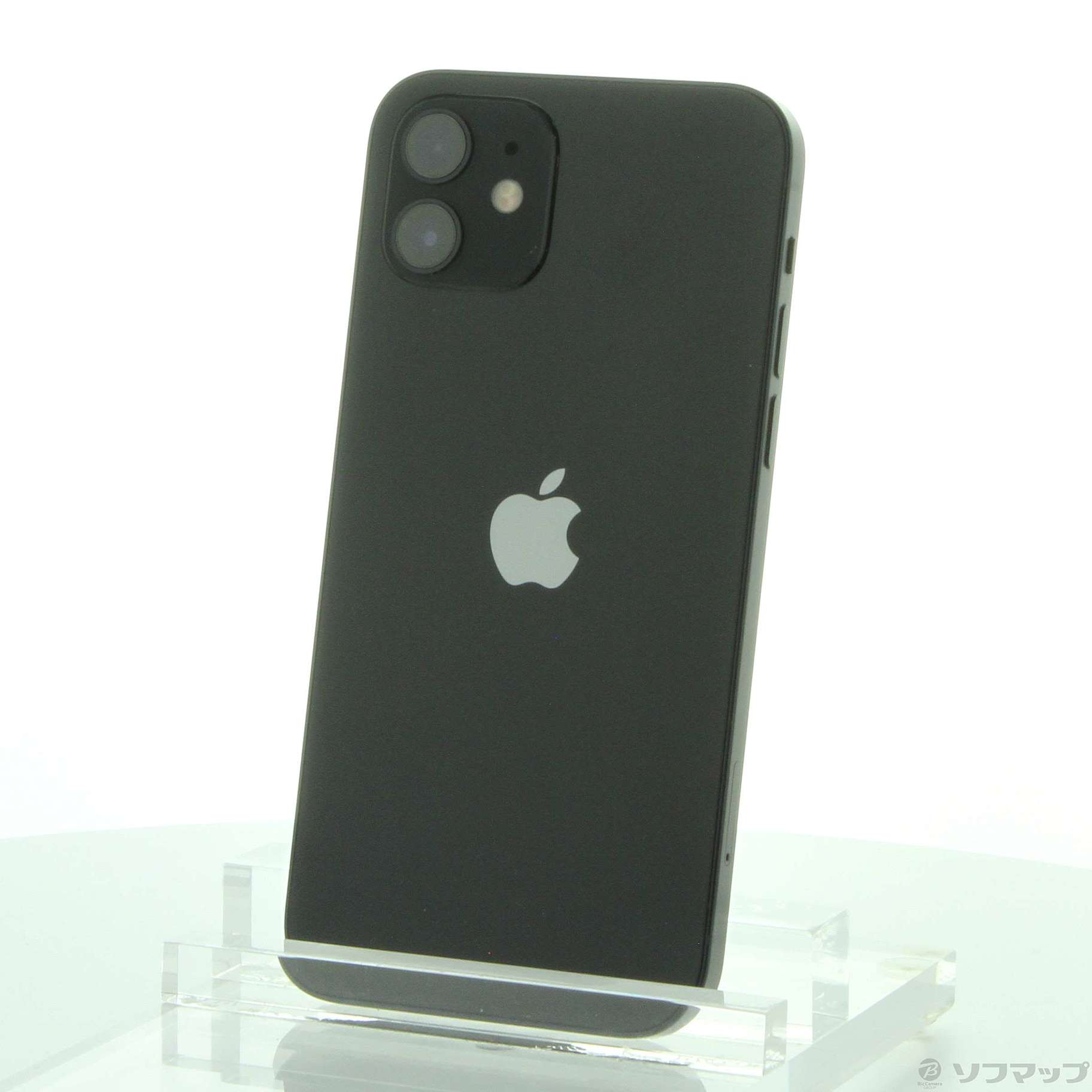 中古】iPhone12 64GB ブラック NGHN3J／A SIMフリー [2133051033210