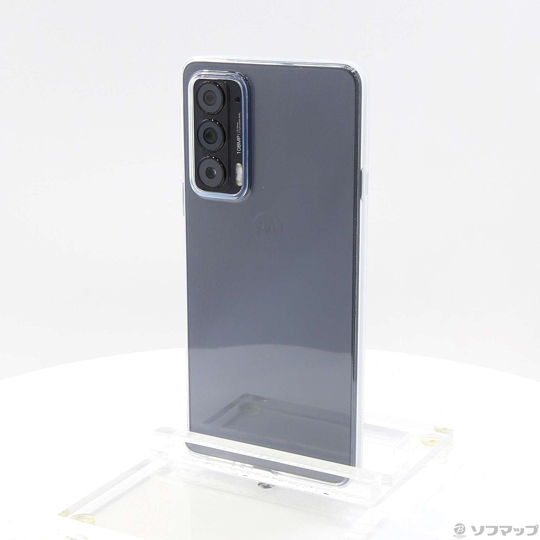 中古】Motorola edge20 128GB フロストオニキス PAR00030JP SIMフリー