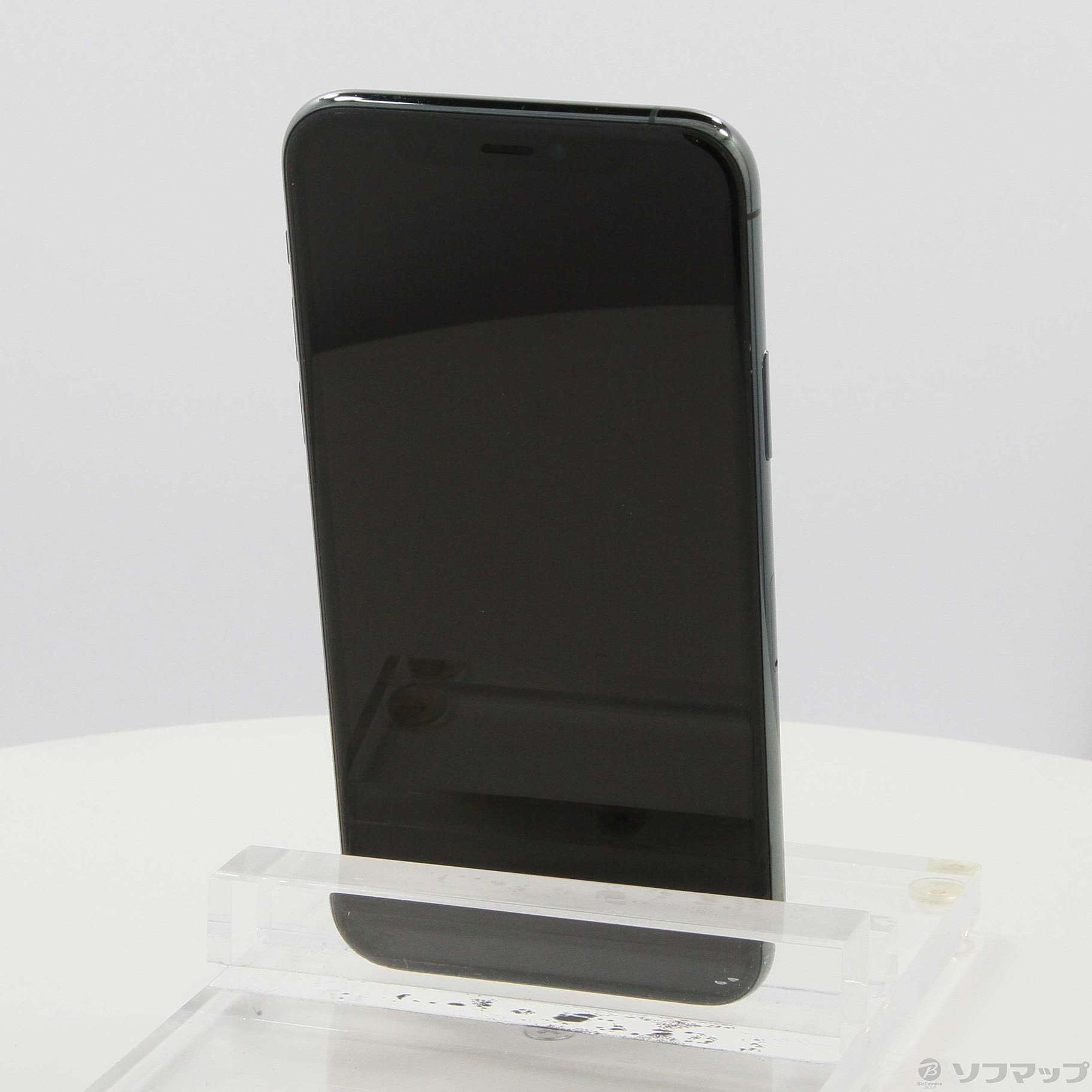 中古】iPhone11 Pro 256GB ミッドナイトグリーン MWCC2J／A SIMフリー