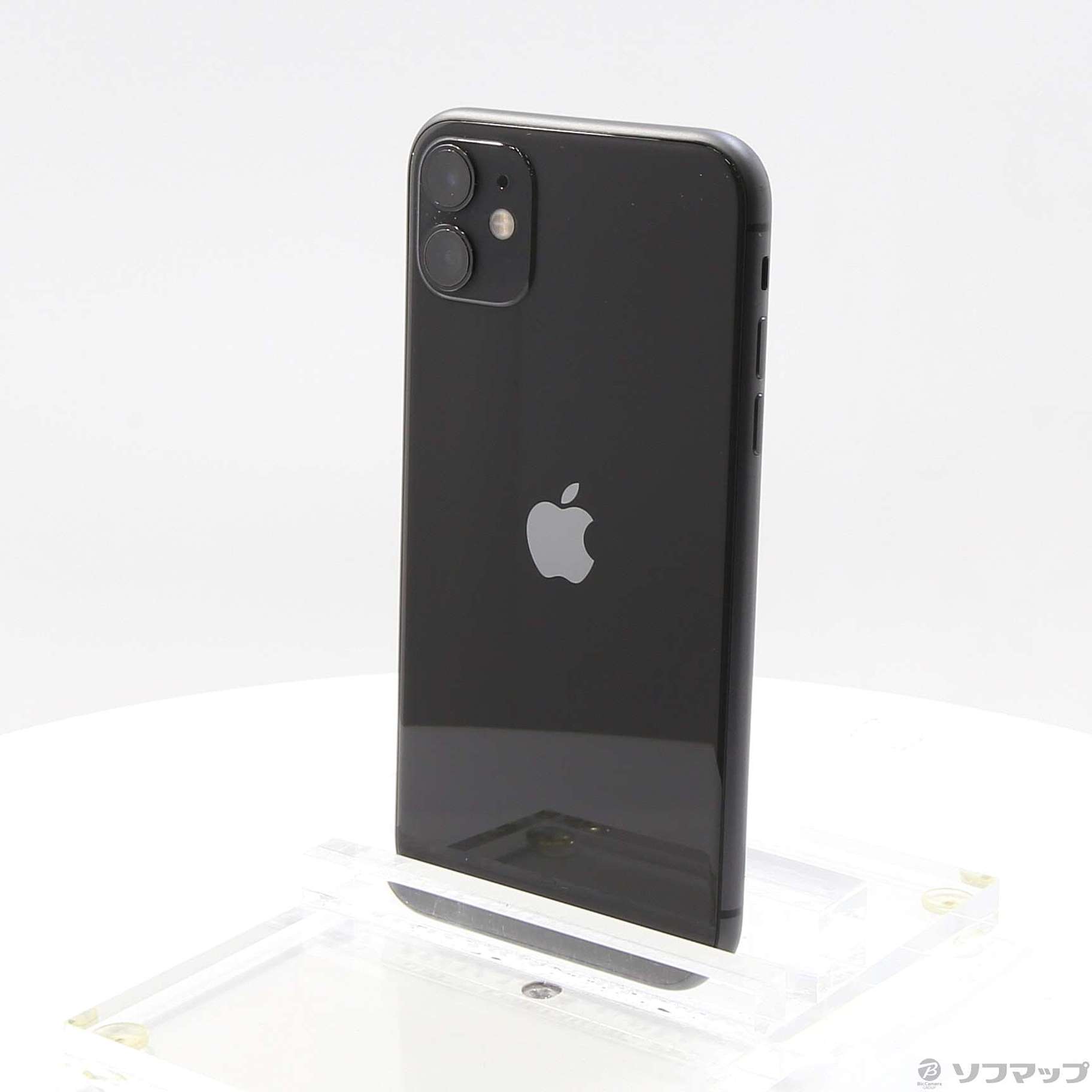 中古】iPhone11 128GB ブラック MWM02J／A SIMフリー [2133051039601