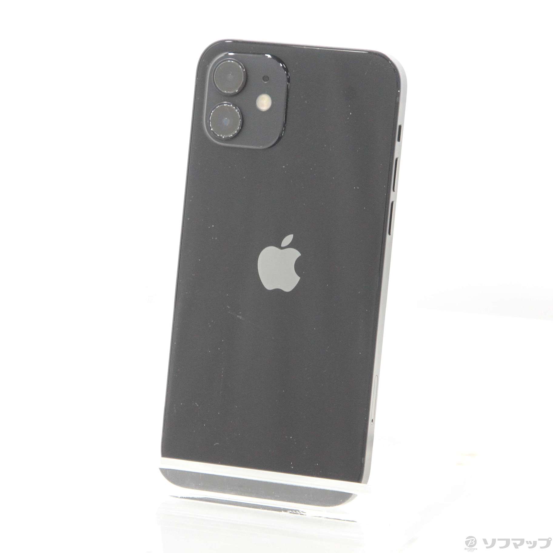 中古】iPhone12 64GB ブラック MGHN3J／A SIMフリー [2133051039649