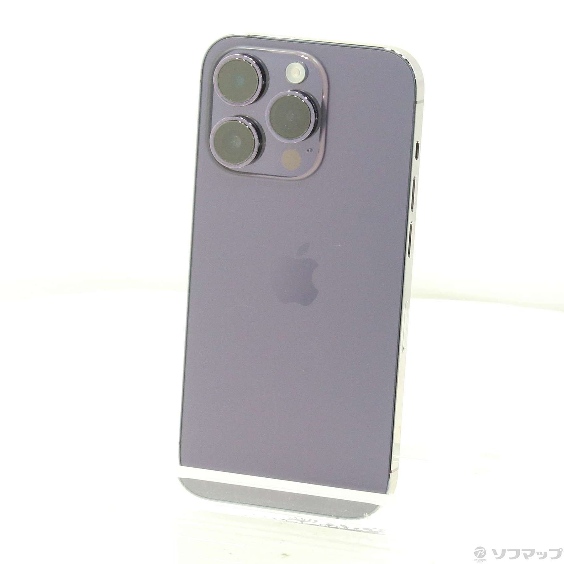 中古美品 iPhone 14 Pro ディープパープル 256 GB SIMフリ - 携帯電話本体