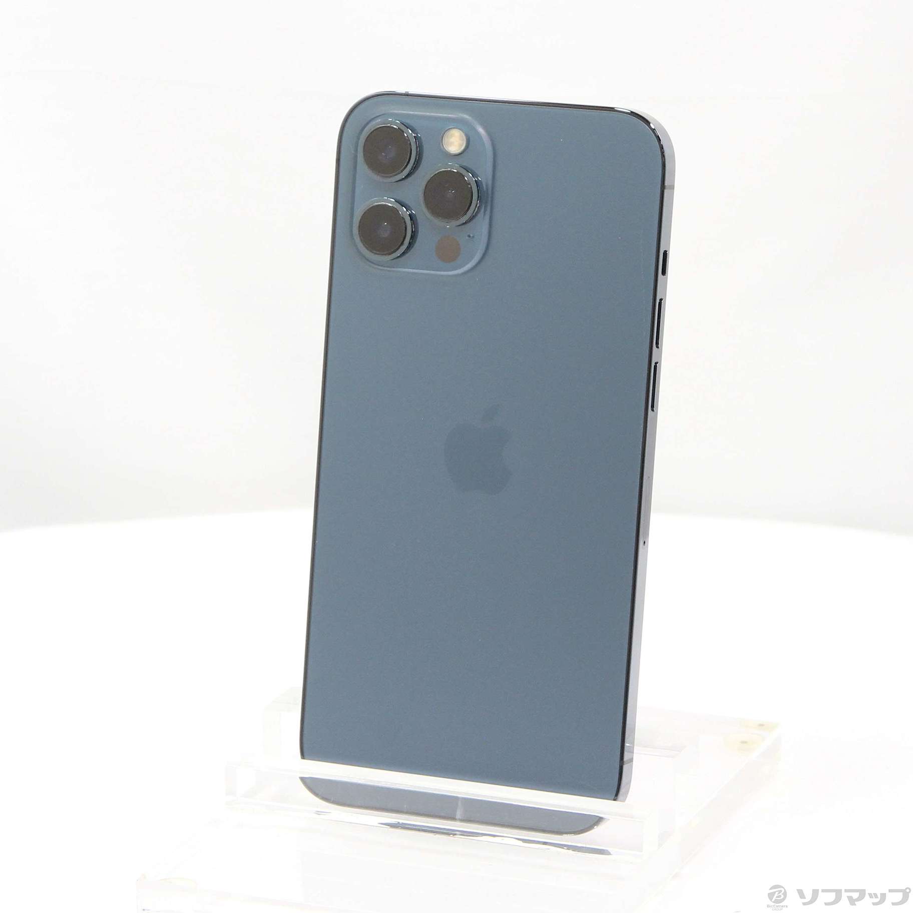 中古】iPhone12 Pro Max 256GB パシフィックブルー MGD23J／A SIM