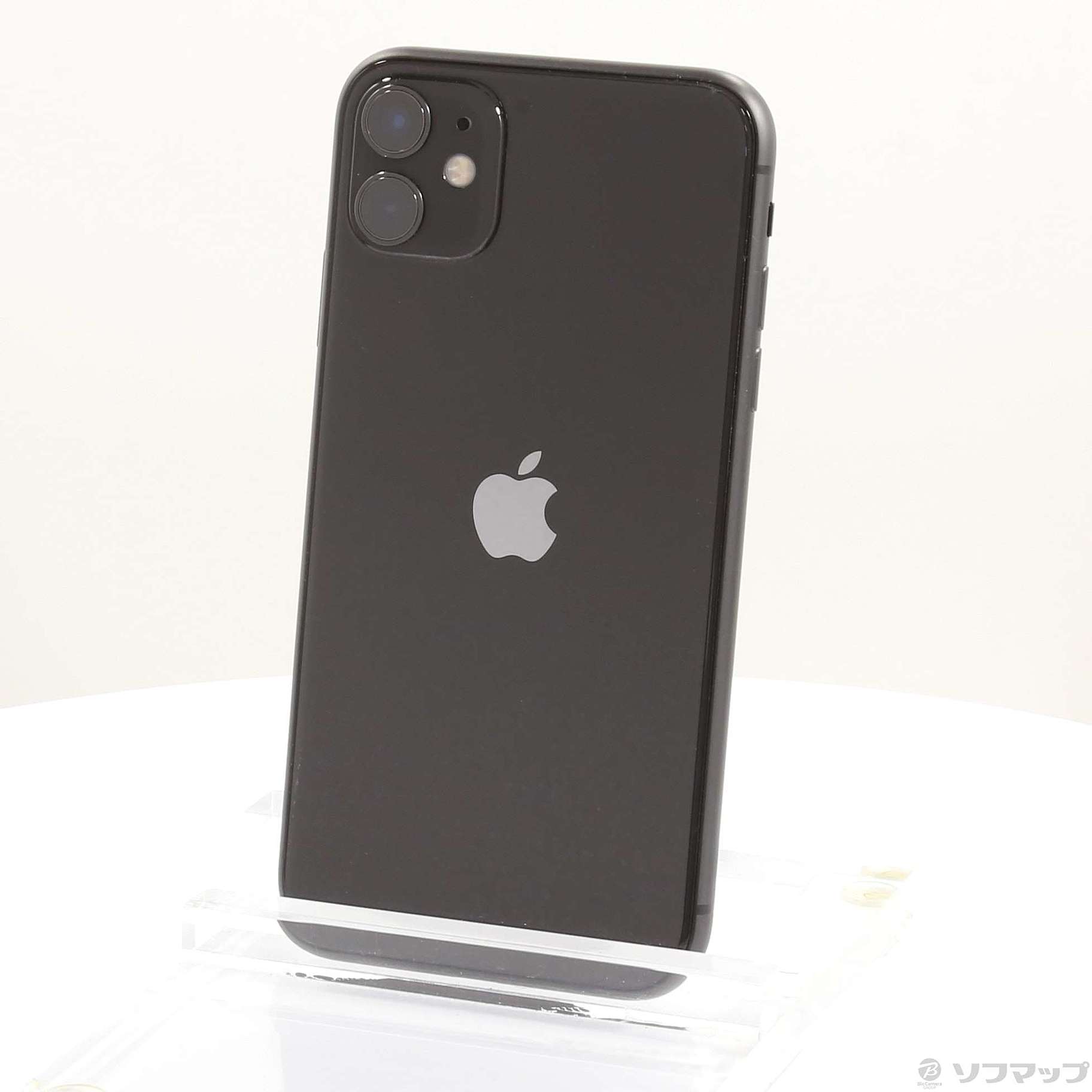 中古】iPhone11 64GB ブラック MWLT2J／A SIMフリー 〔ネットワーク