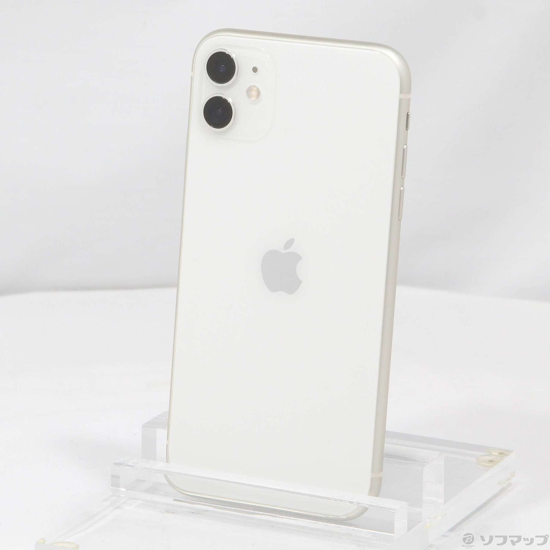 中古】iPhone11 64GB ホワイト MHDC3J／A SIMフリー [2133051054635