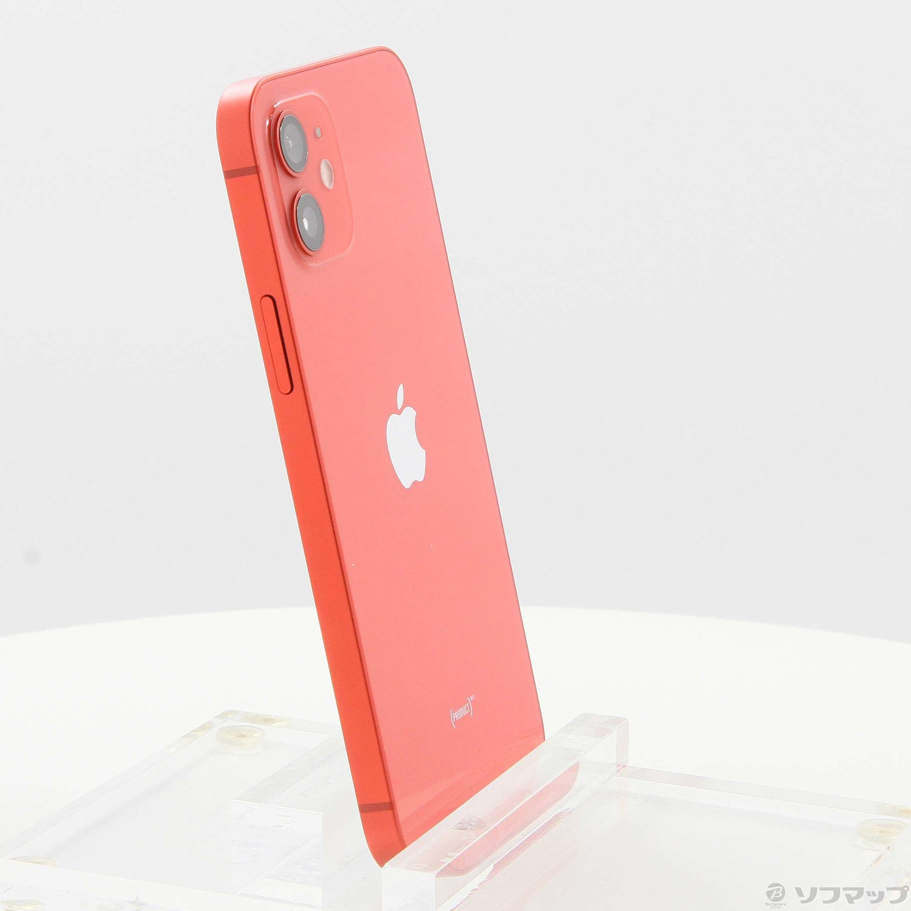 中古】iPhone12 256GB プロダクトレッド MGJ23J／A SIMフリー 