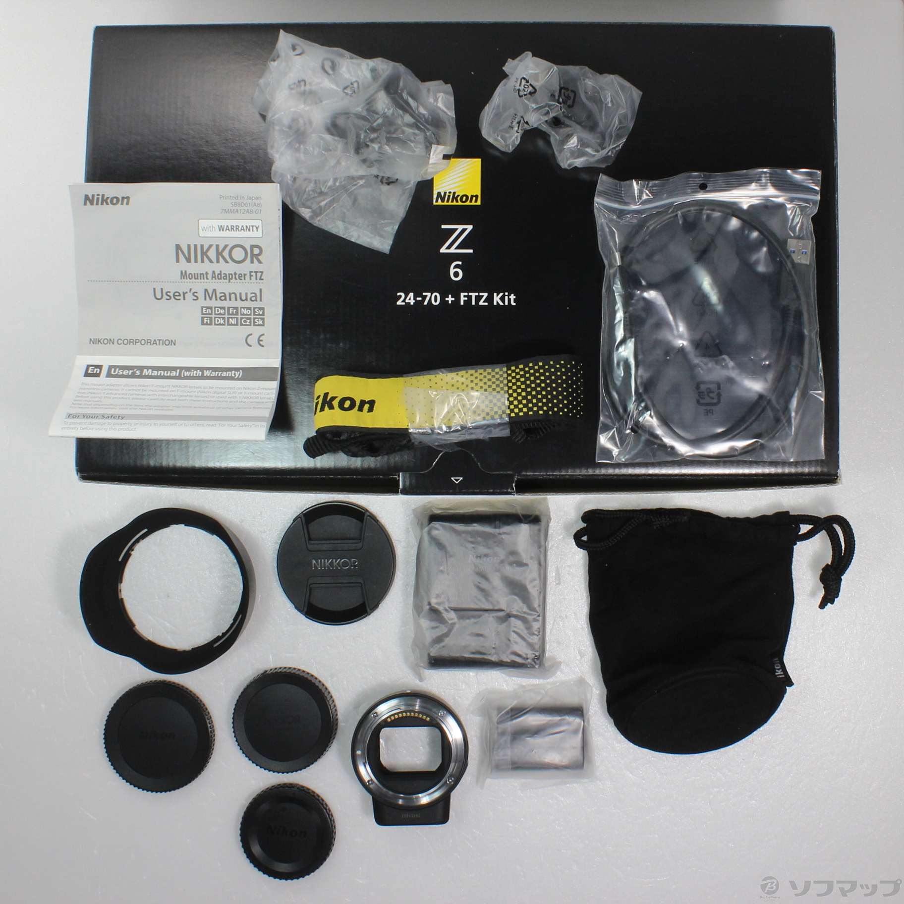 中古】セール対象品 ニコン Z 6 24-70+FTZマウントアダプターキット 