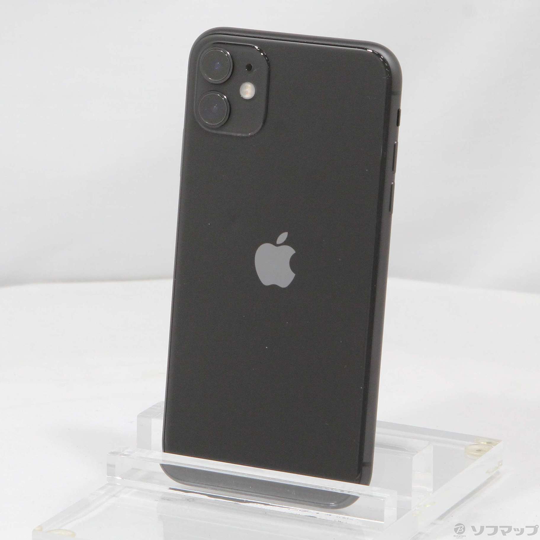 中古】iPhone11 128GB ブラック MWM02J／A SIMフリー [2133051056301