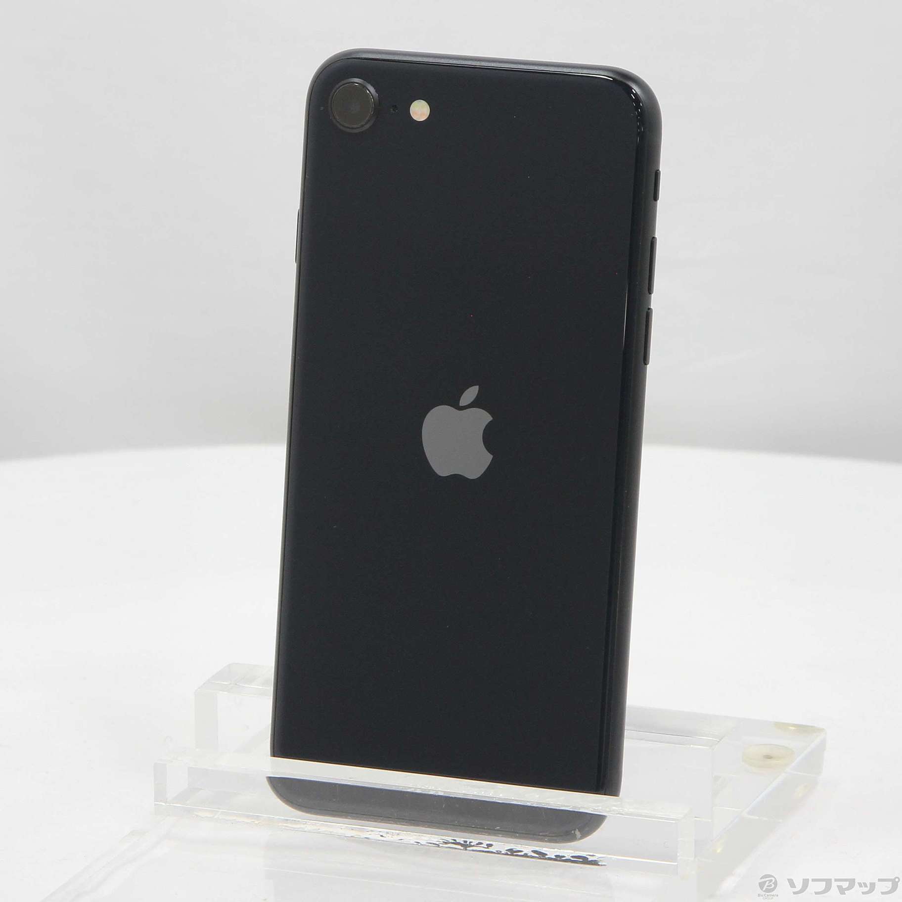 (中古)Apple iPhone SE 第3世代 128GB ミッドナイト MMYF3J/A SIMフリー(384-ud)