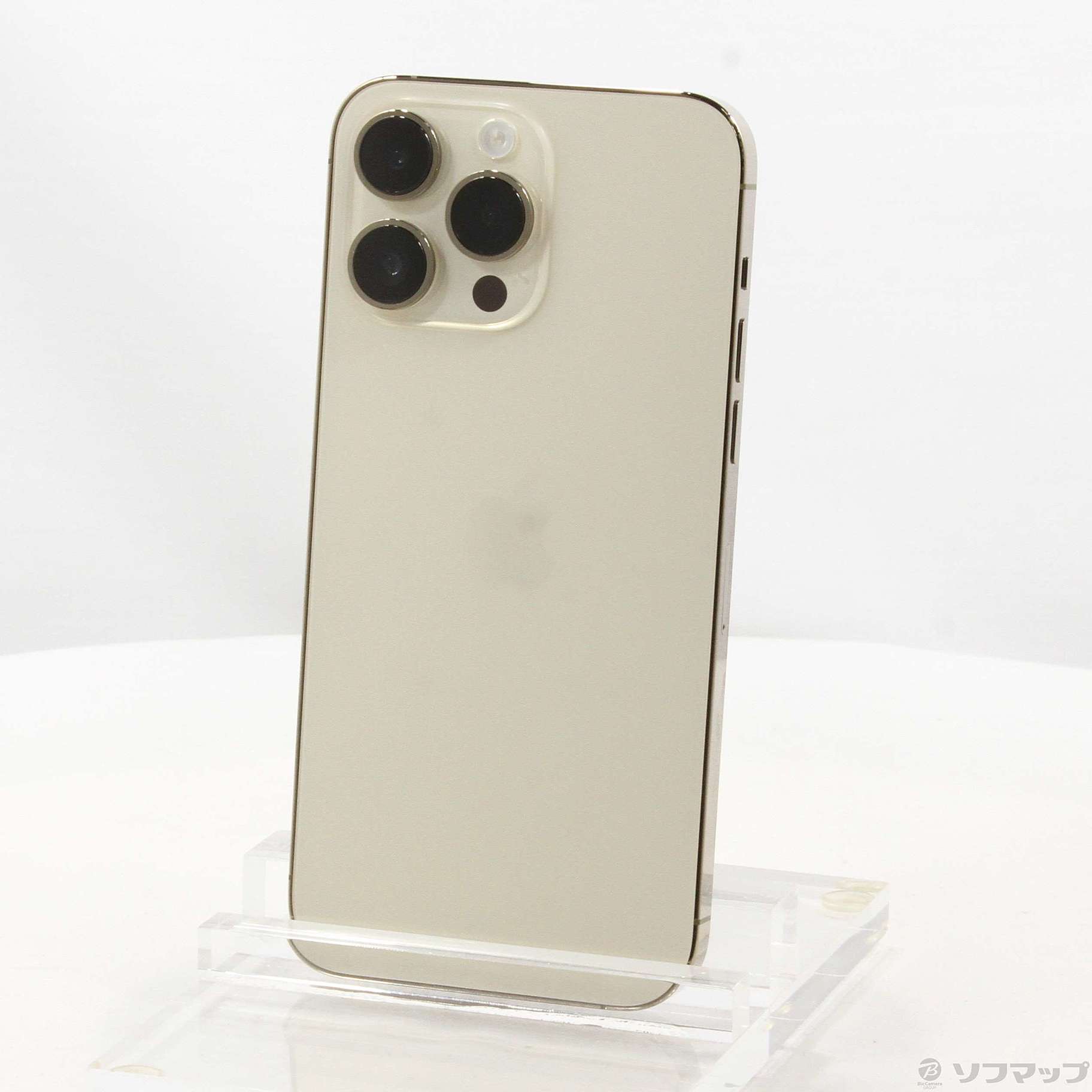 中古】iPhone14 Pro Max 128GB ゴールド MQ983J／A SIMフリー