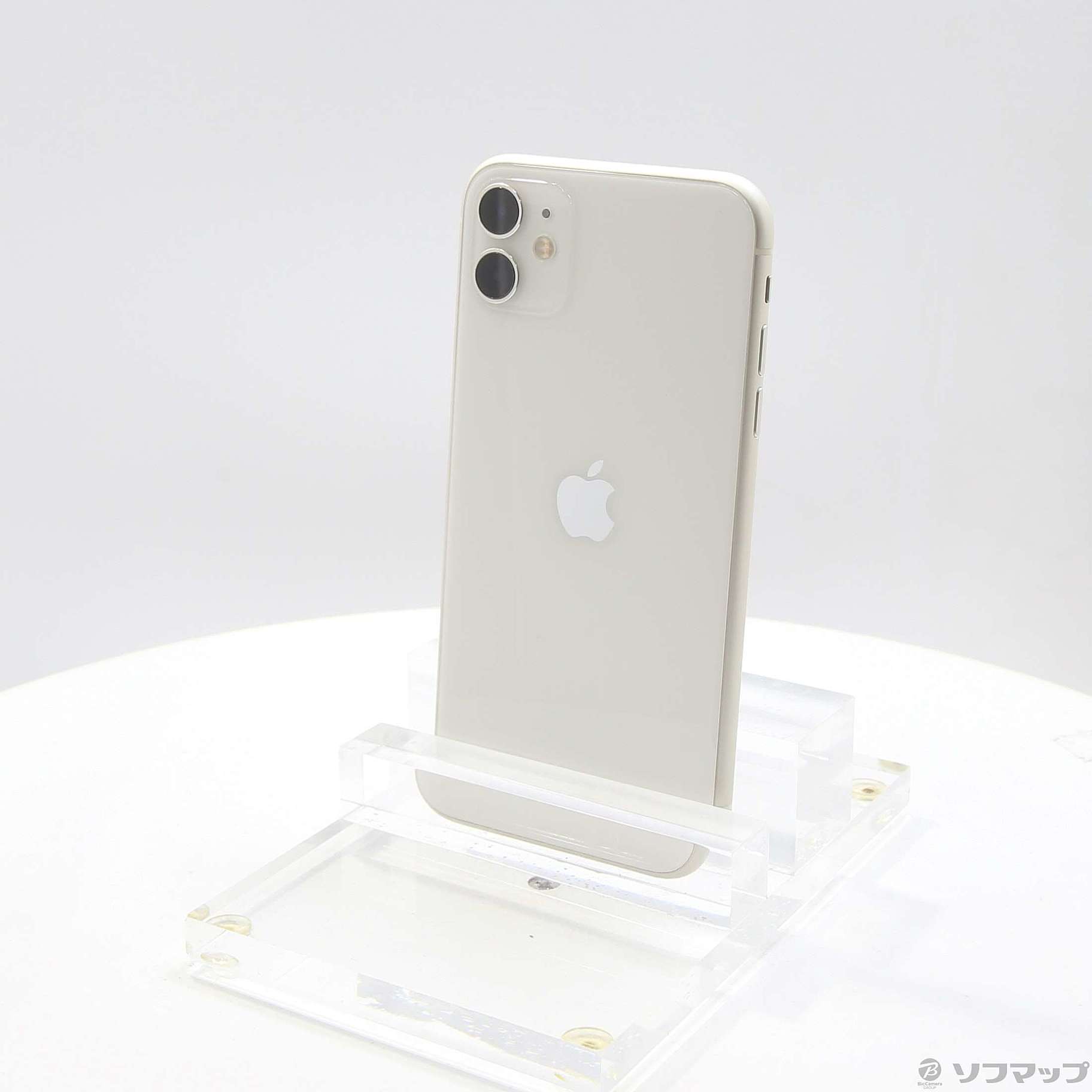 中古】iPhone11 128GB ホワイト MWM22J／A SIMフリー [2133051063712