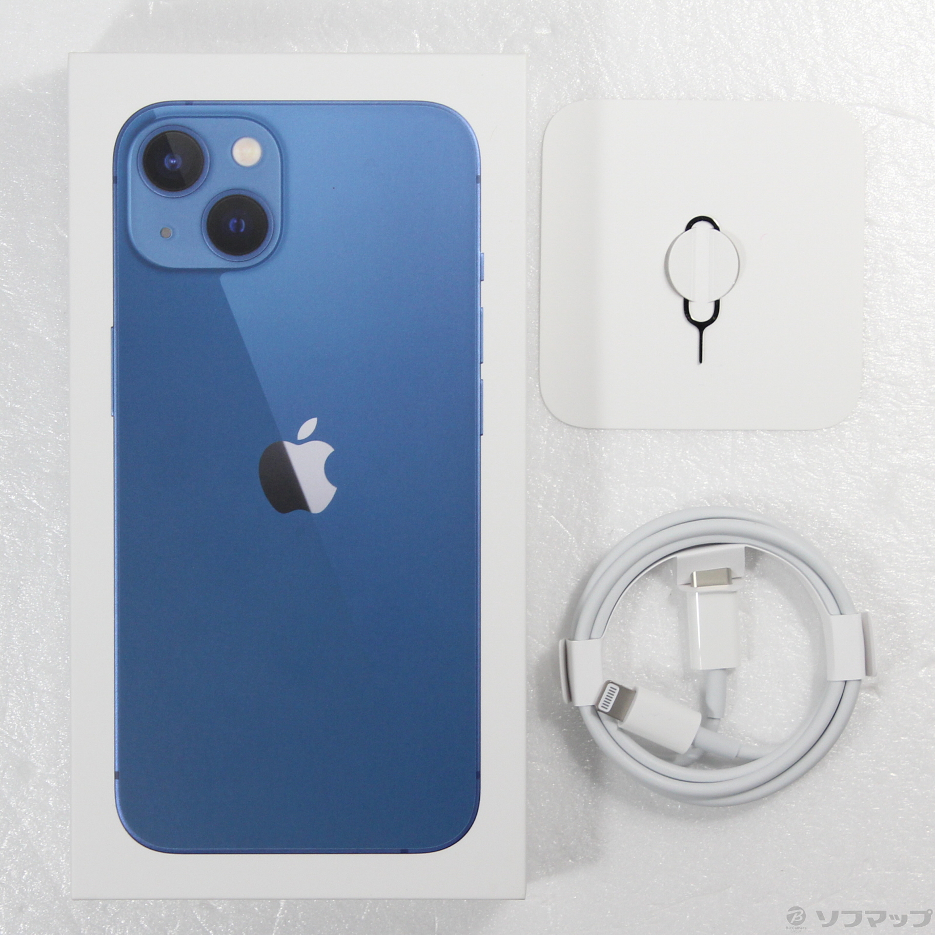iPhone ふさげる 13 mini ブルー 128 GB au