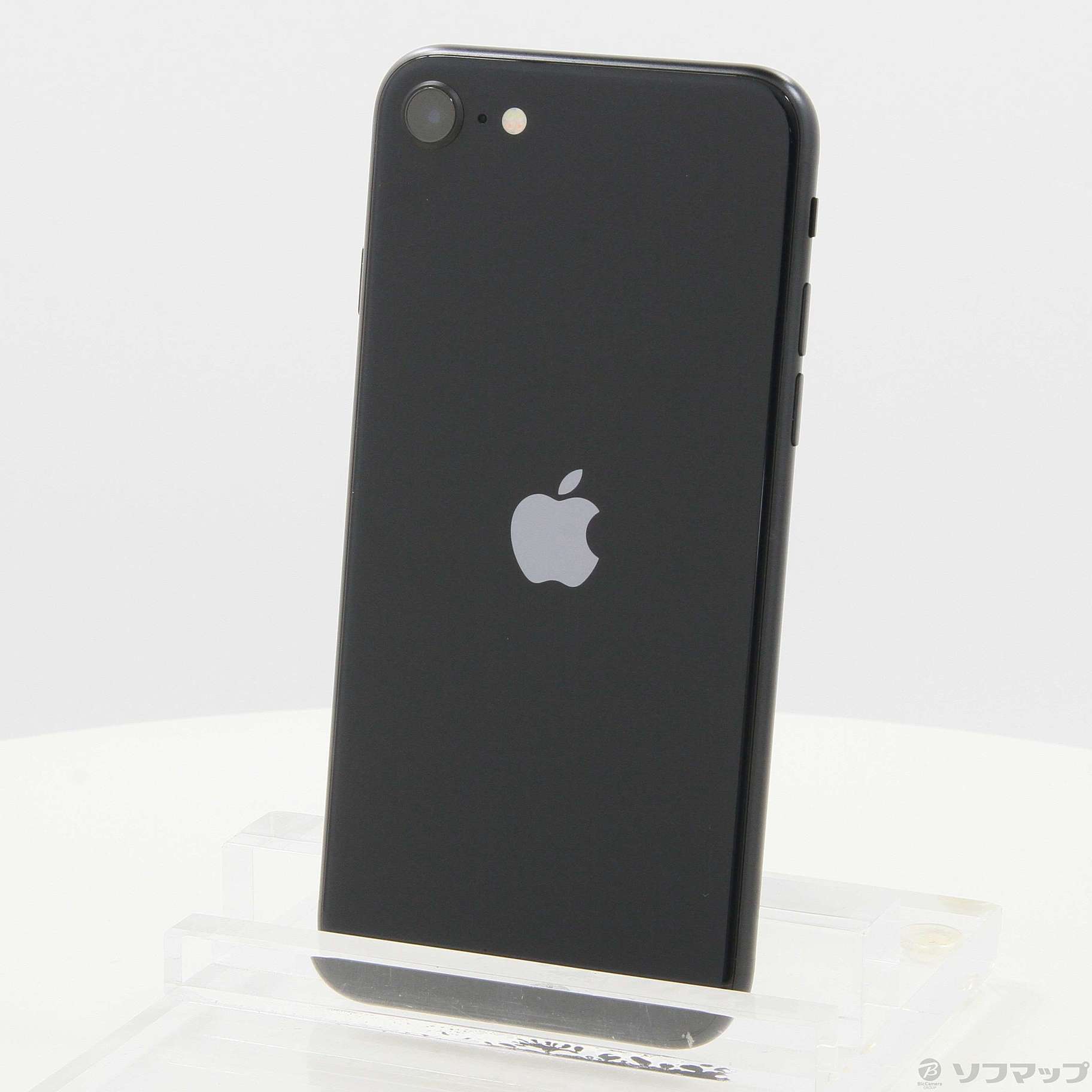 中古】iPhone SE 第3世代 64GB ミッドナイト MMYC3J／A SIMフリー