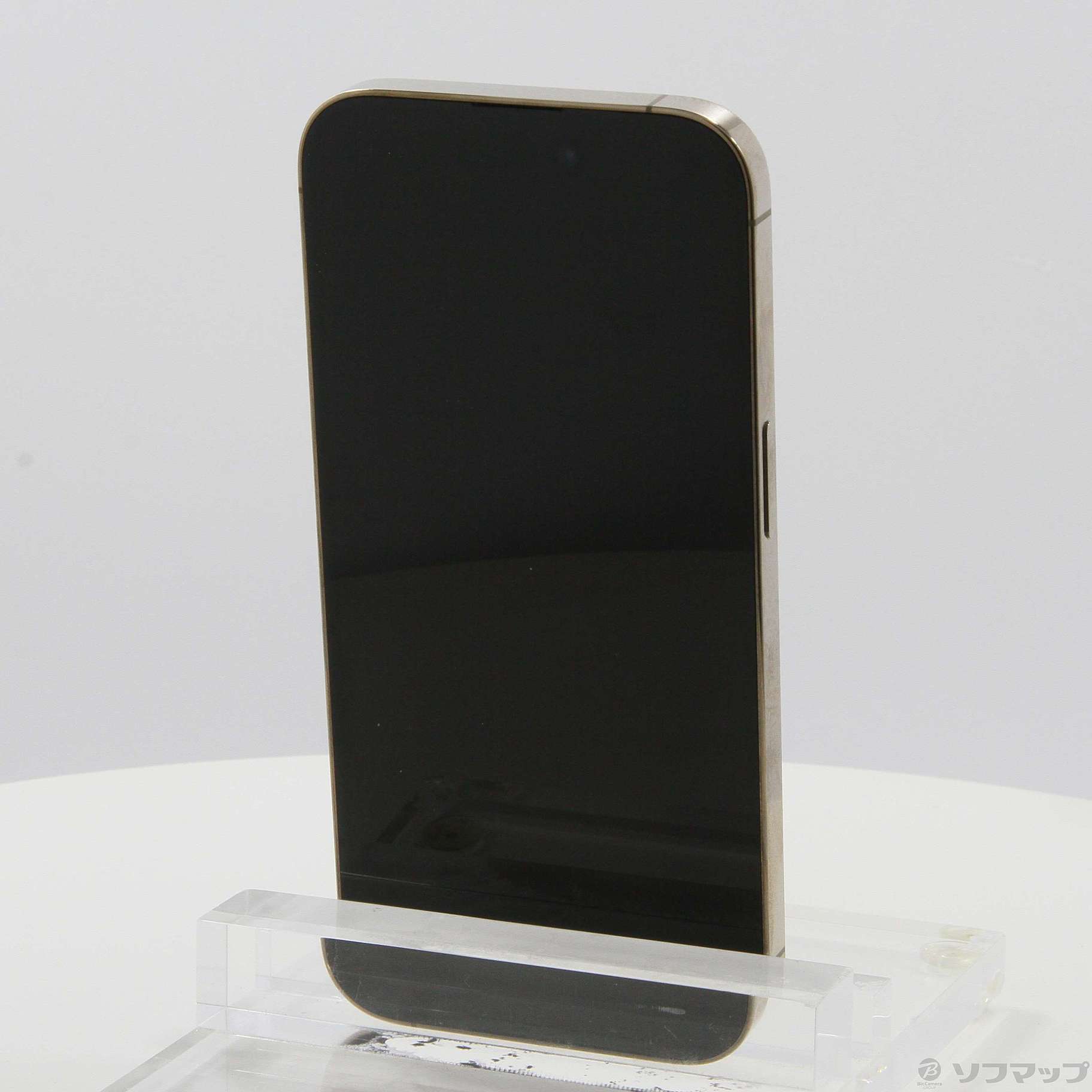 中古】iPhone14 Pro 128GB ゴールド MQ073J／A SIMフリー