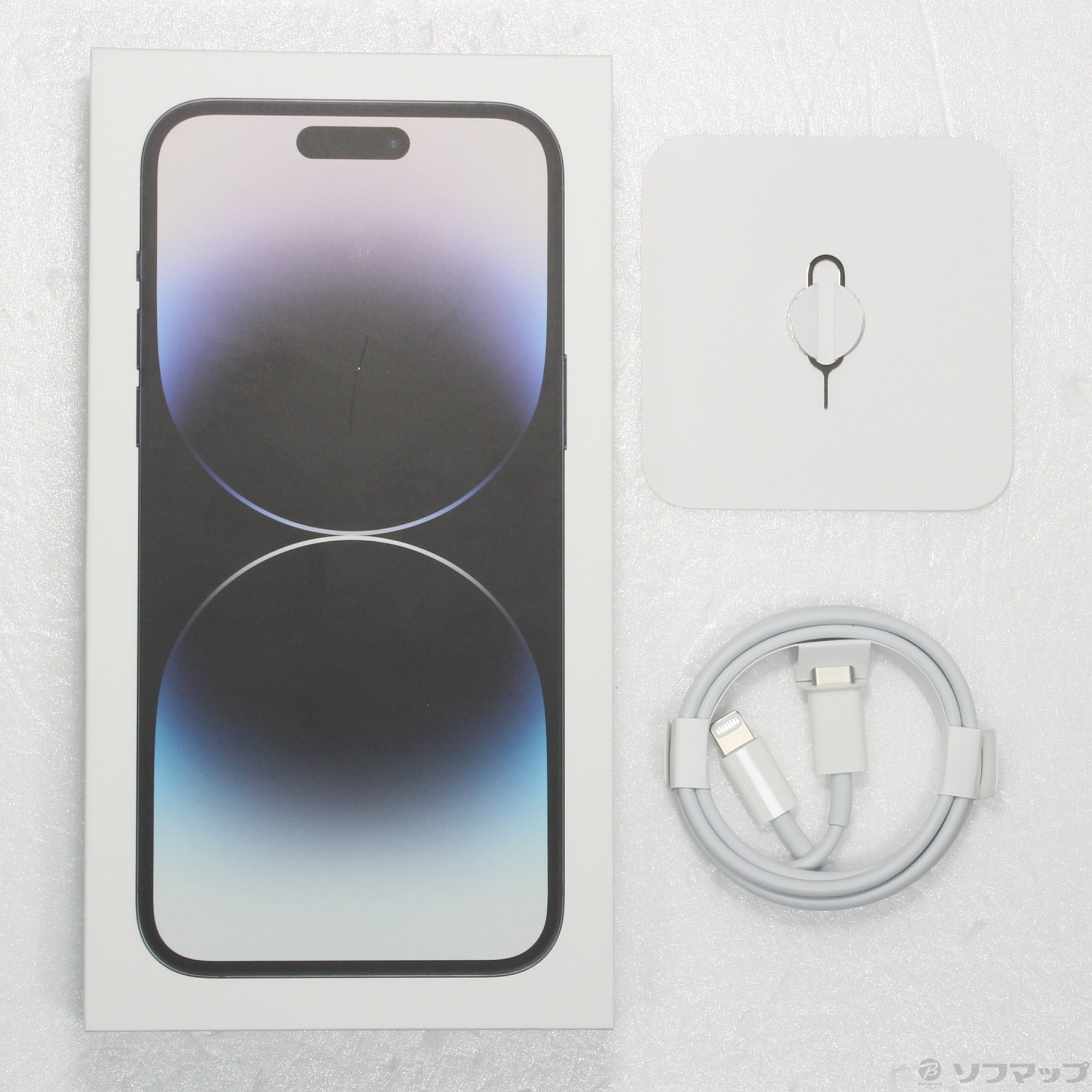 中古】iPhone14 Pro Max 512GB スペースブラック MQ9F3J／A SIMフリー 