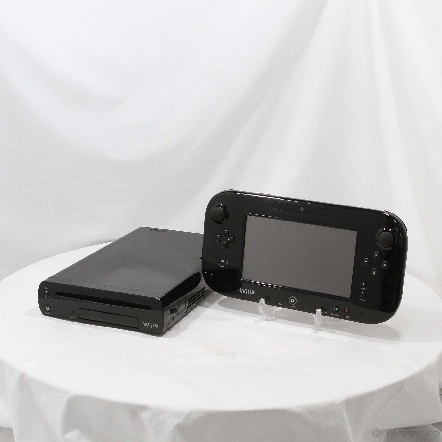 WIiU プレミアムセット(black) 任天堂 WiiU ブラック 本体 付属品