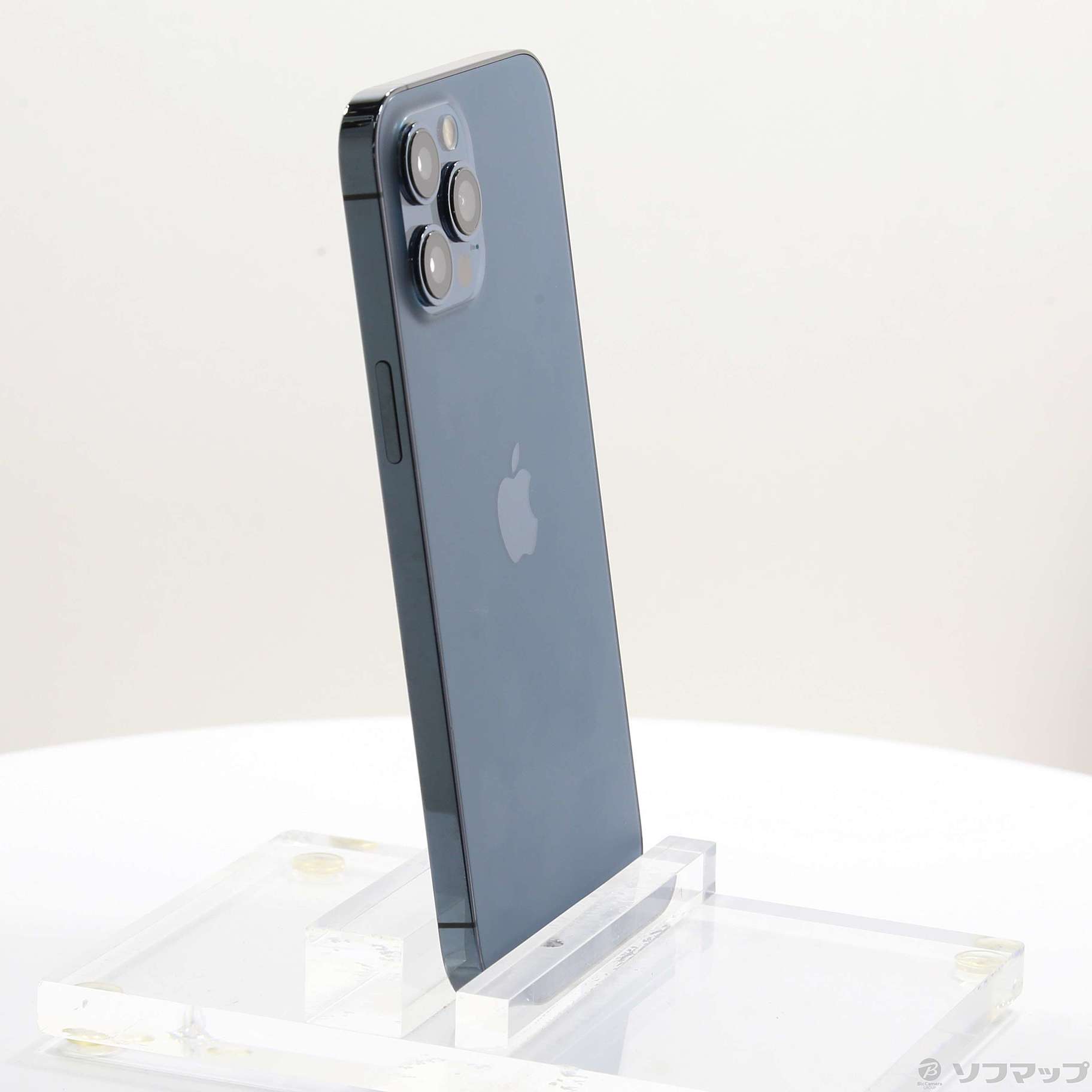 中古】iPhone12 Pro Max 128GB パシフィックブルー MGCX3J／A SIM