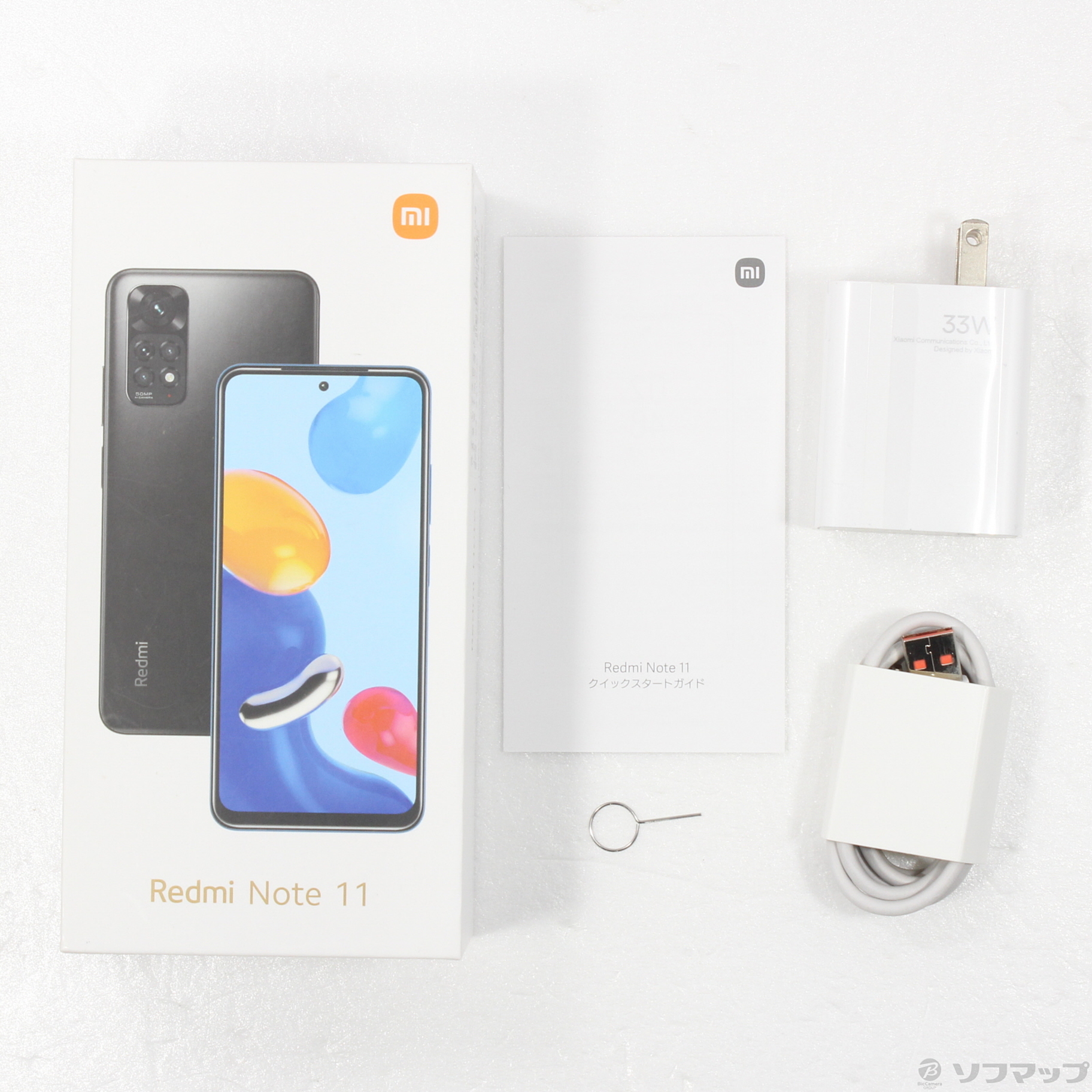 中古】Redmi Note 11 64GB グラファイトグレー 2201117TL SIMフリー