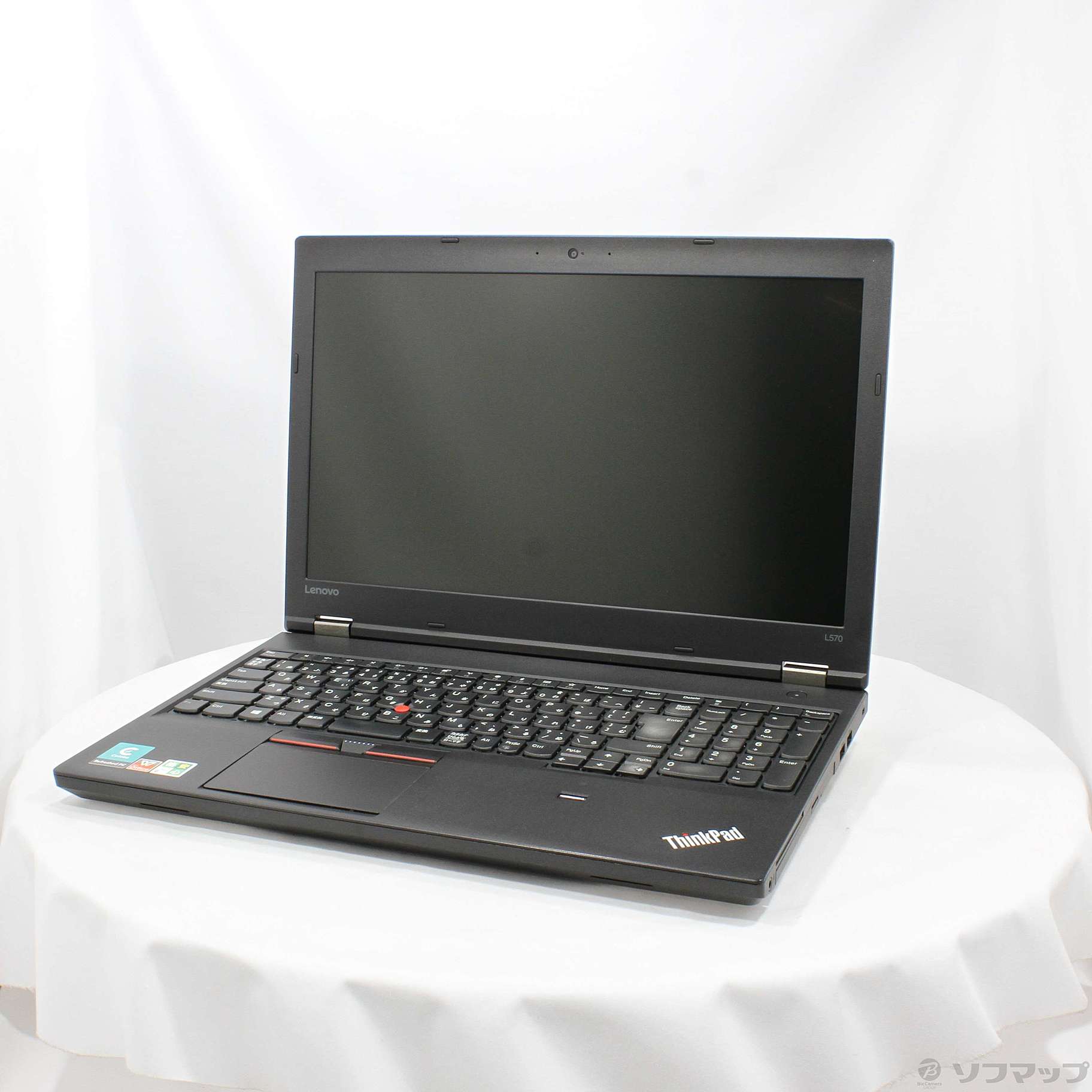 (中古)Lenovo 格安安心パソコン ThinkPad L570 20JRS0Y400 (Windows 10)(305-ud)