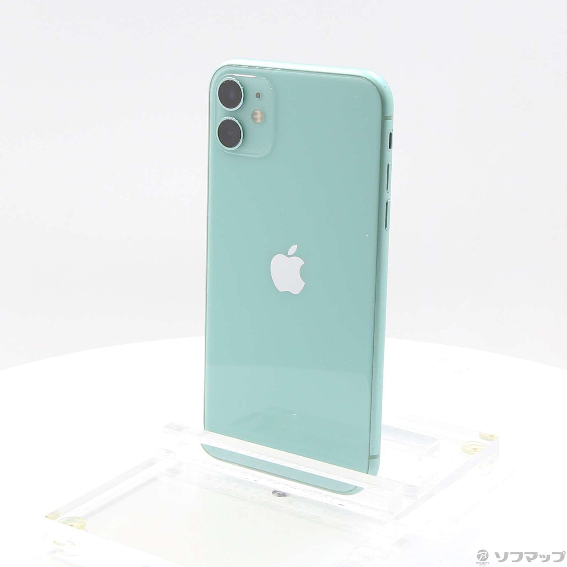 中古】iPhone11 128GB グリーン MWM62J／A SIMフリー [2133051093245