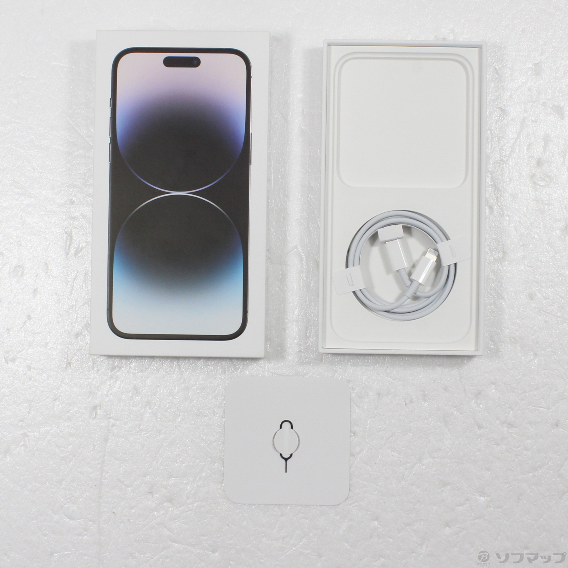 中古】iPhone14 Pro Max 512GB スペースブラック MQ9F3J／A SIMフリー  