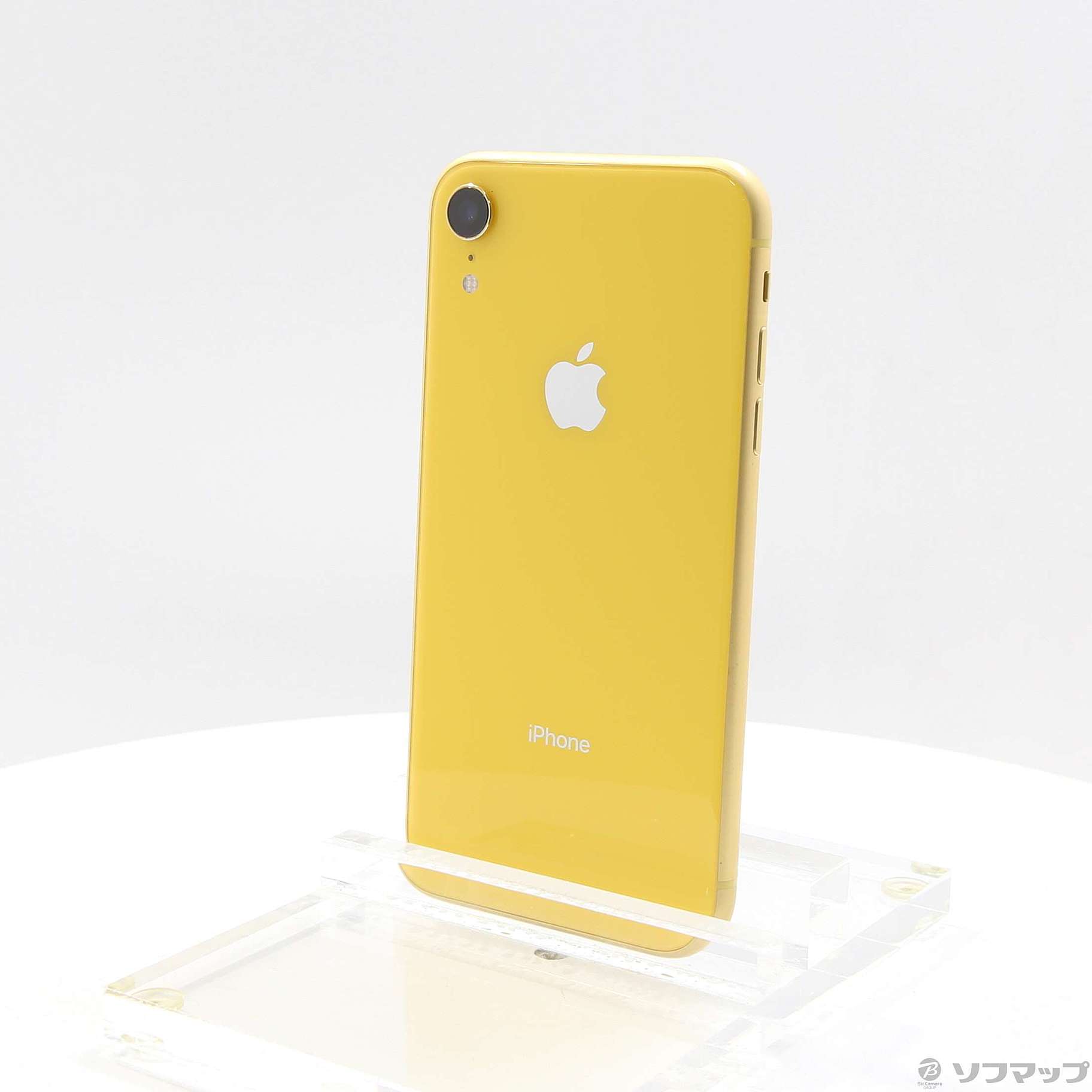 iPhoneXR 128GB イエローそれ以外の部分は綺麗です - スマートフォン本体