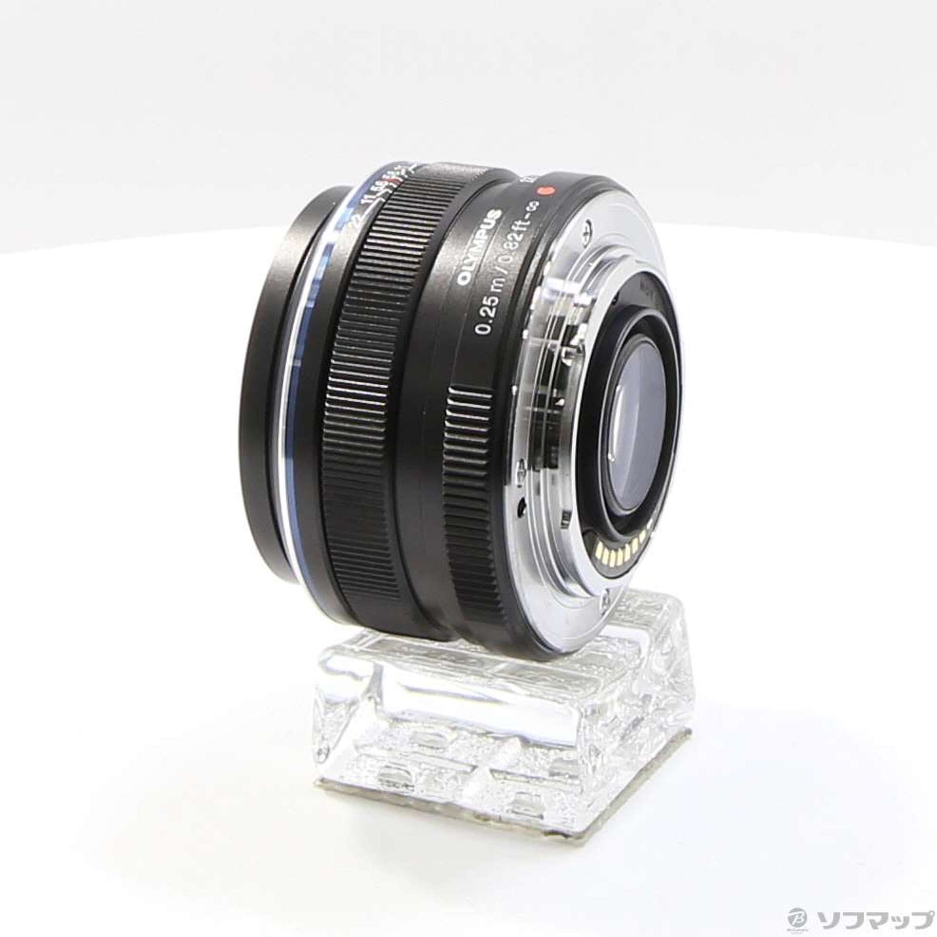 中古】M.ZUIKO DIGITAL 17mm F1.8 ブラック μ4／3 [2133051097113