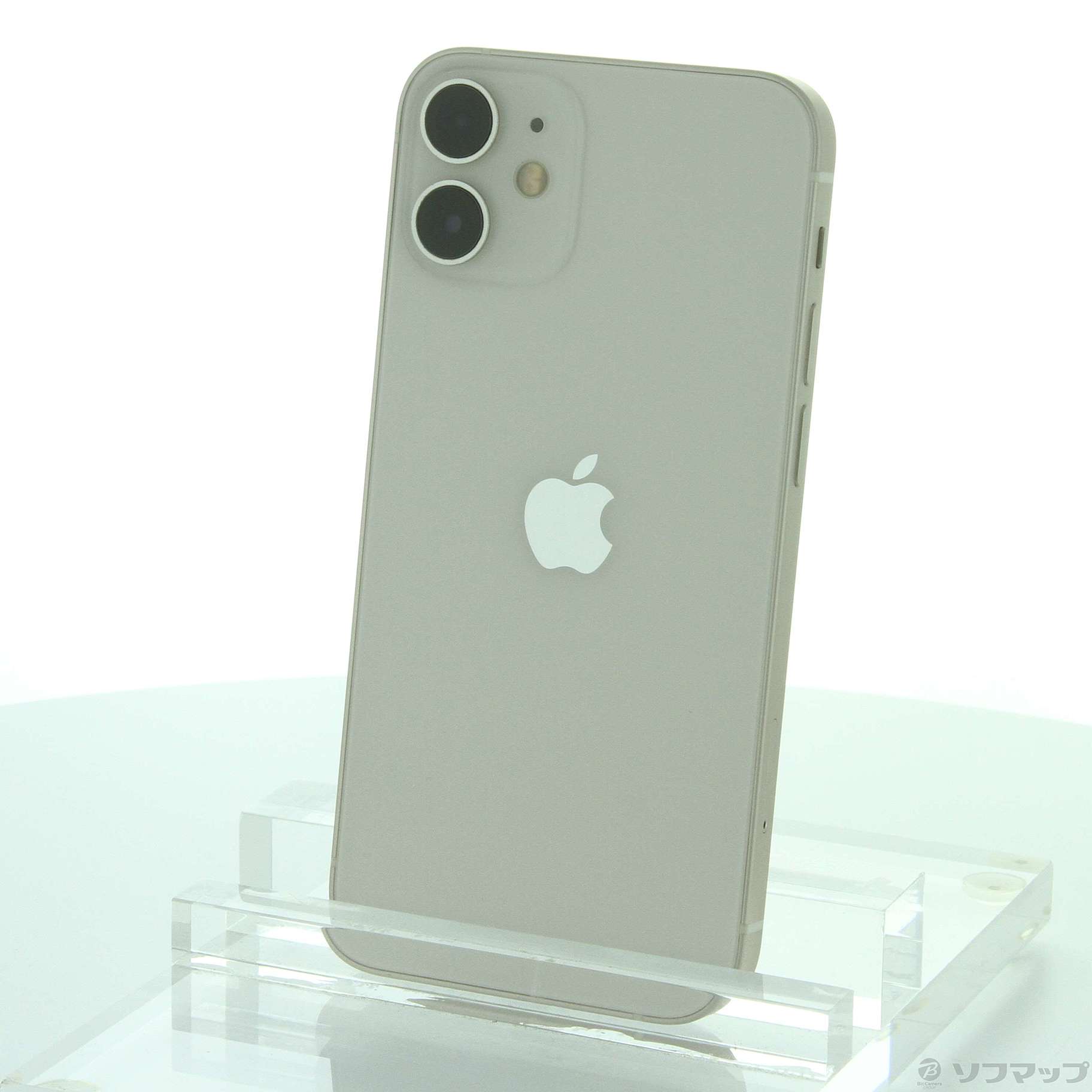 (中古)Apple iPhone12 mini 64GB ホワイト MGA63J/A SIMフリー(368-ud)