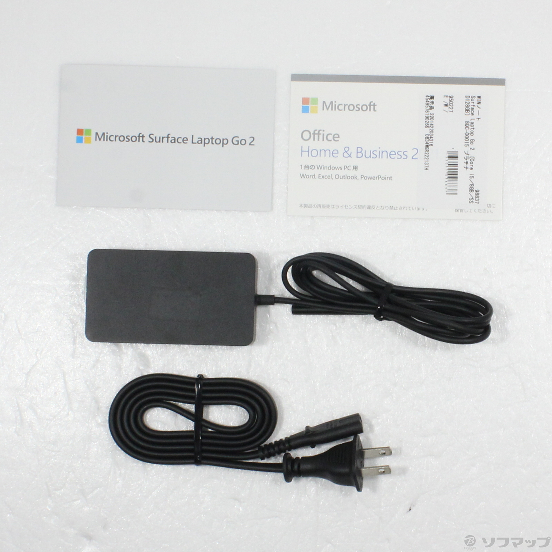 中古】〔展示品〕 Surface Laptop Go 2 〔Core i5／8GB／SSD128GB